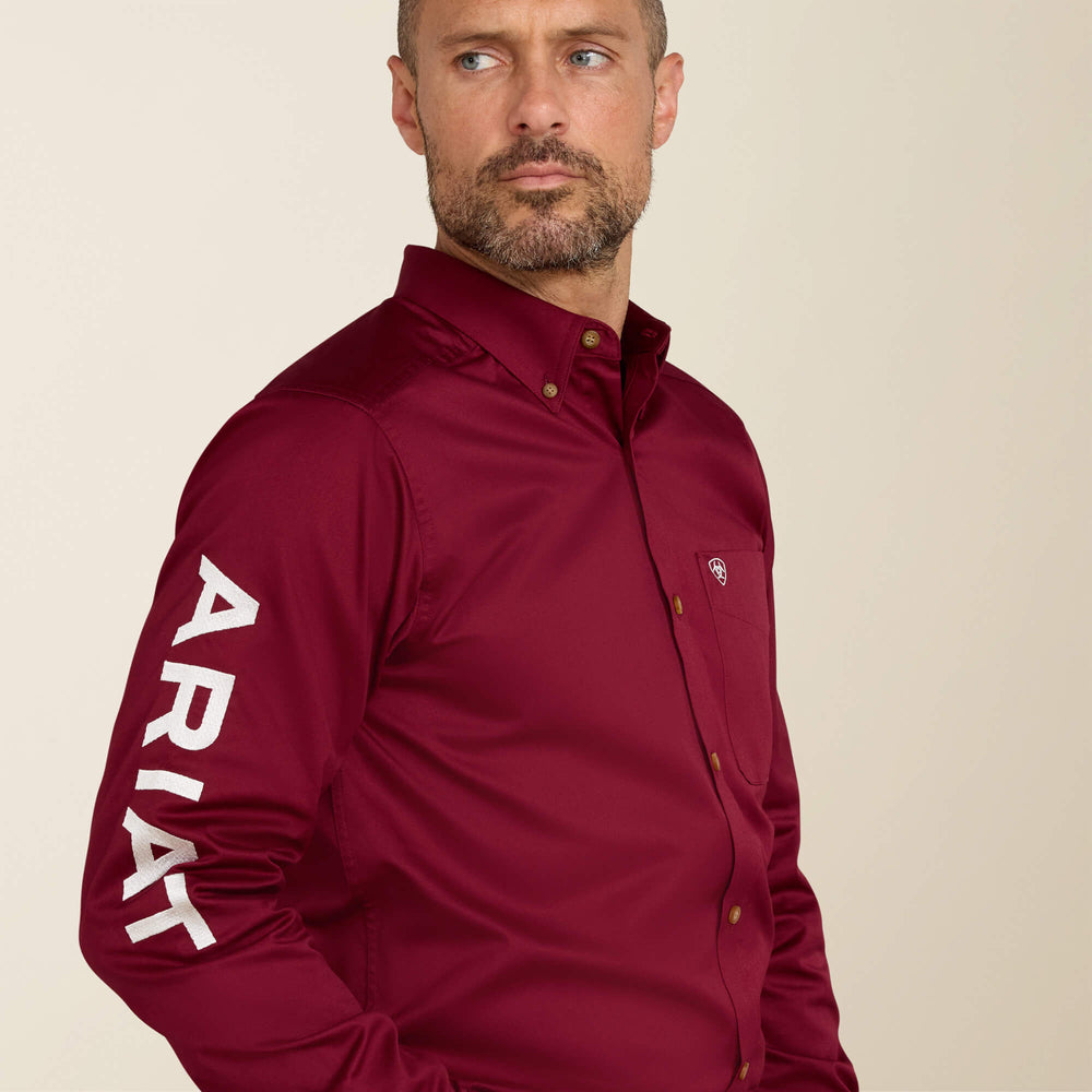 Ariat / Team Logo Twill Fitted Shirt