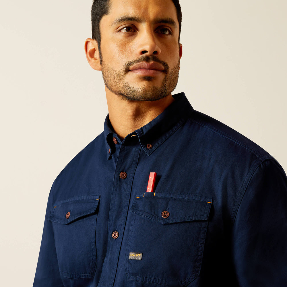 Ariat / Rebar Washed Twill Work Shirt
