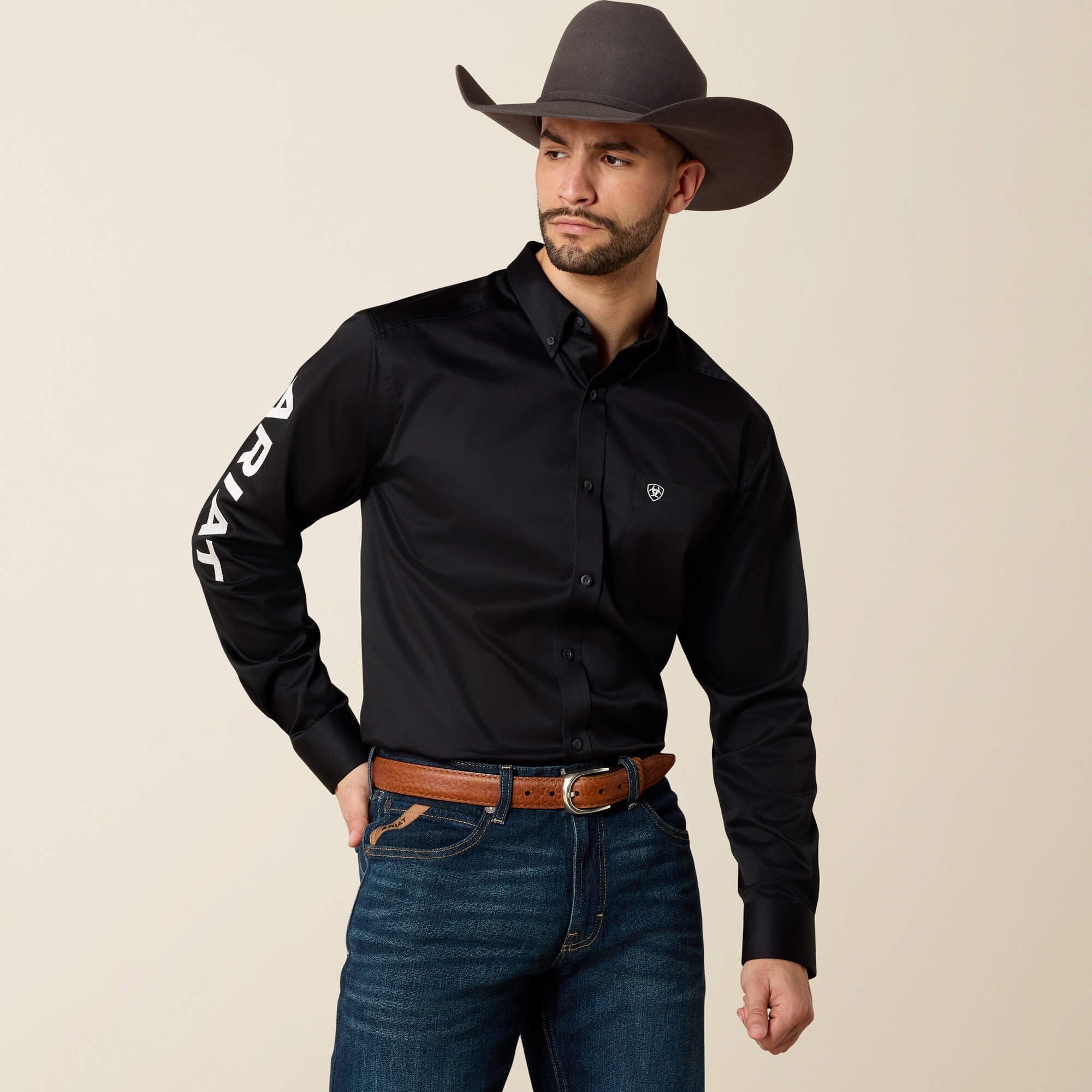 Ariat / Team Logo Twill Fitted Shirt