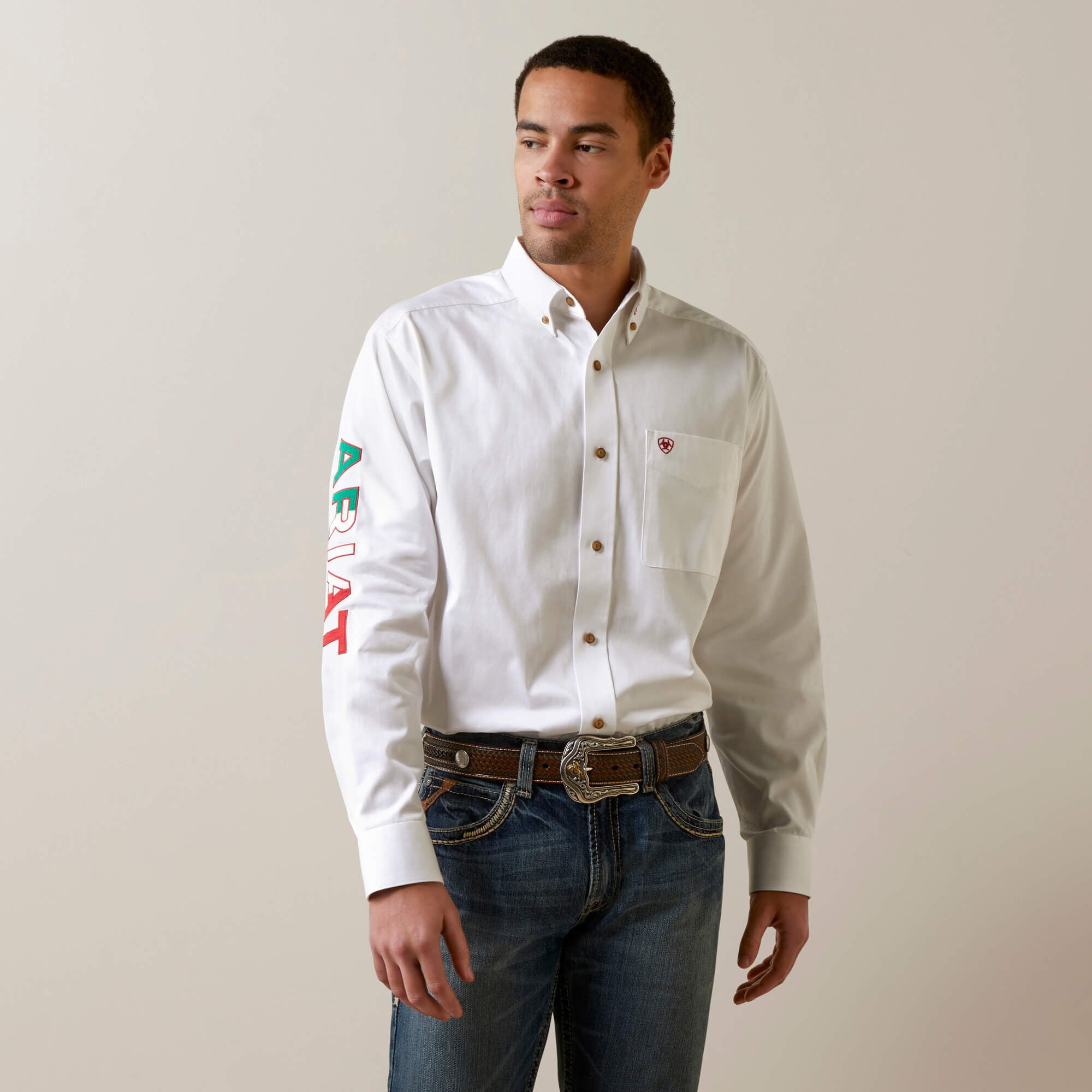 Ariat / Team Logo Twill Classic Fit Shirt