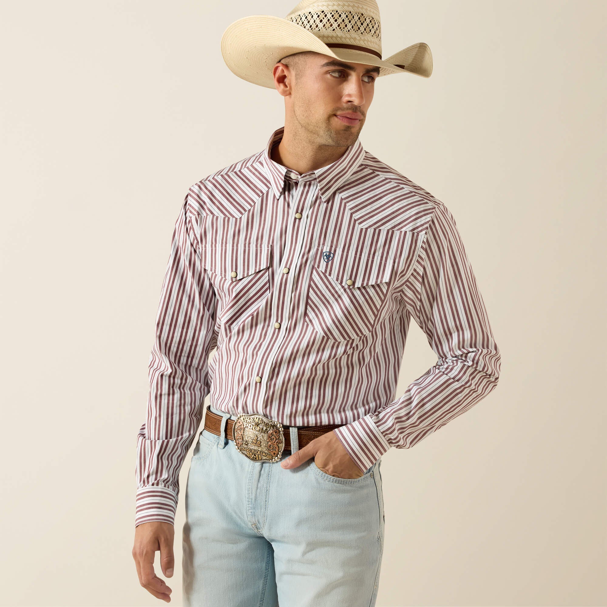 Ariat / Pro Series Trae Fitted Snap Shirt
