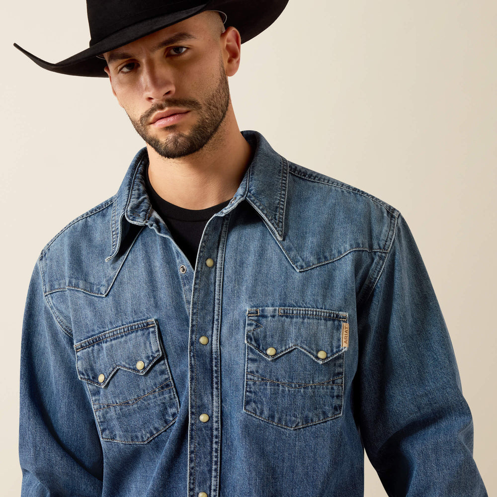 Ariat / Sawtooth Denim Retro Fit Shirt