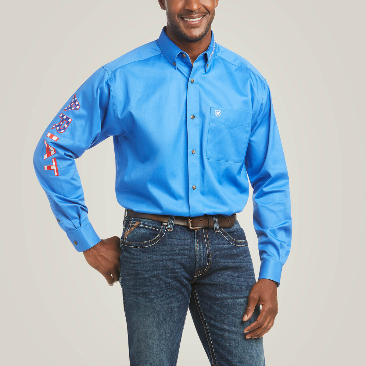 Ariat / Team Logo Twill Classic Fit Shirt