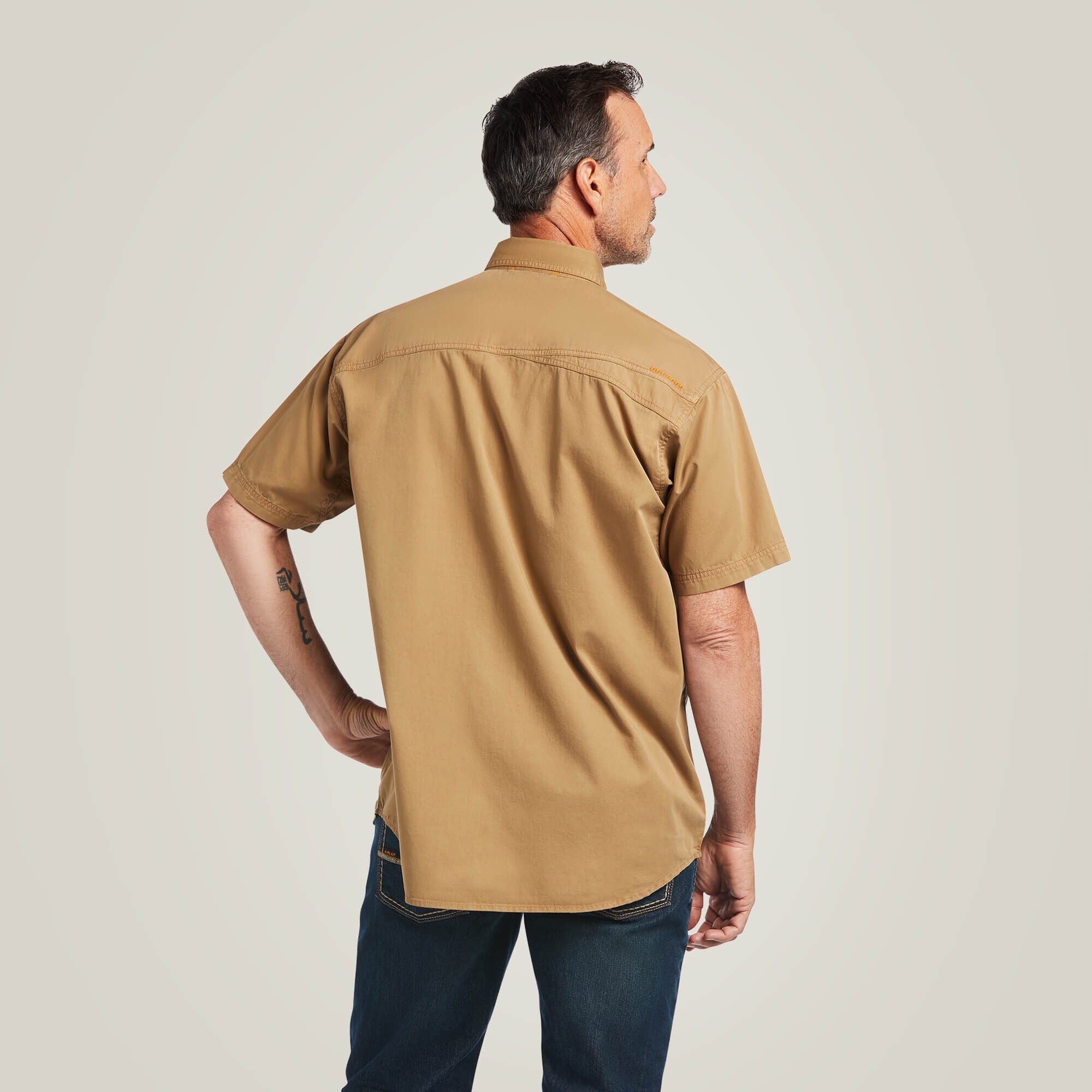 Ariat / Rebar Washed Twill Work Shirt