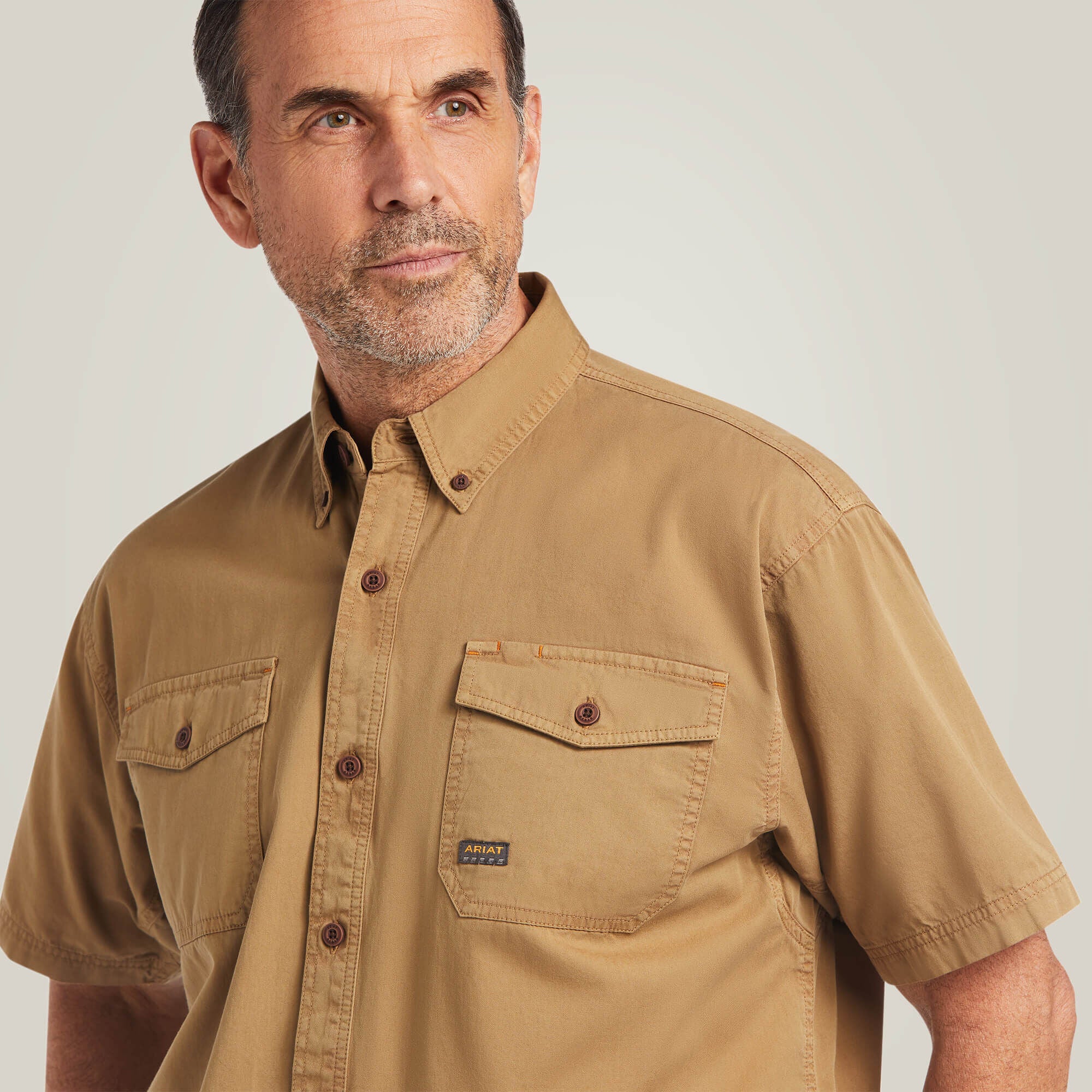 Ariat / Rebar Washed Twill Work Shirt