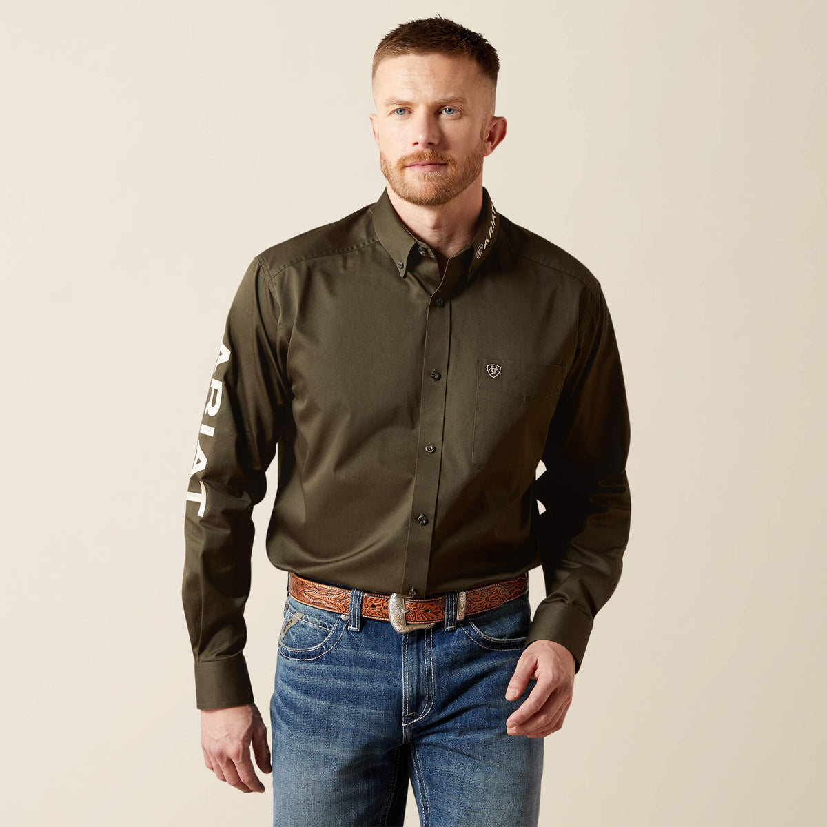 Ariat / Team Logo Twill Classic Fit Shirt