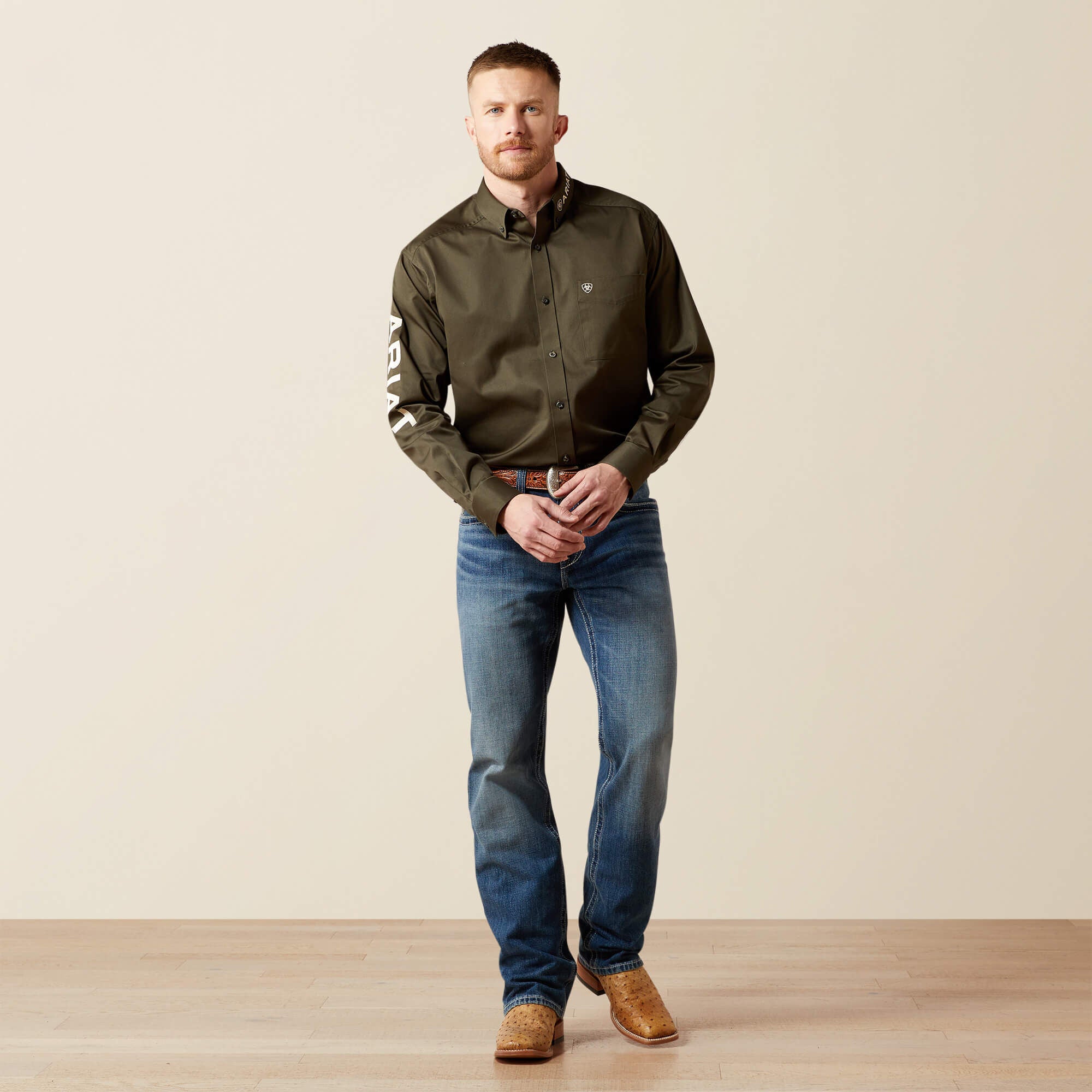 Ariat / Team Logo Twill Classic Fit Shirt