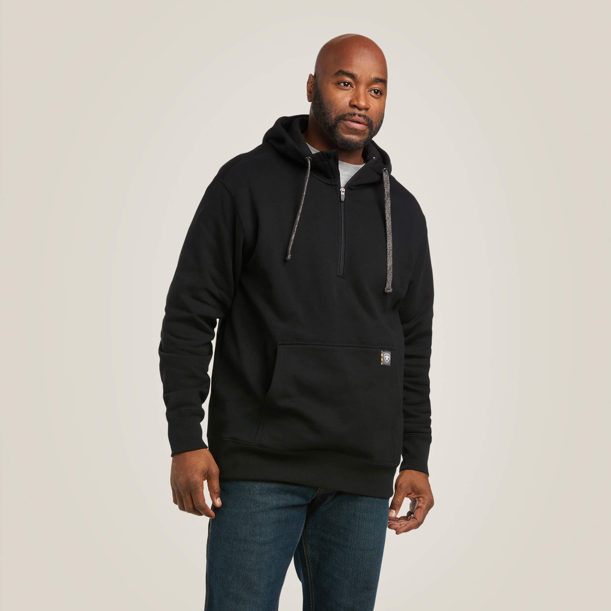 Ariat / Rebar Workman 1/4 Zip Hoodie