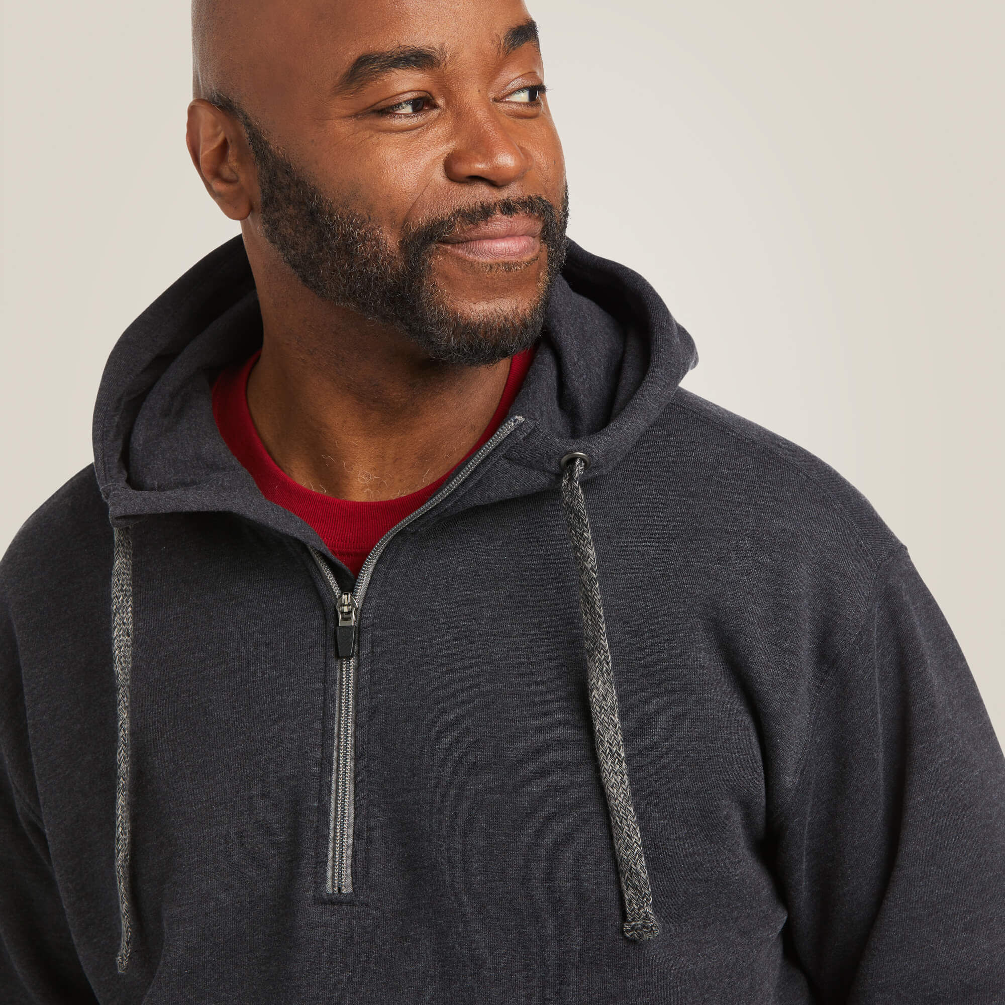 Ariat / Rebar Workman 1/4 Zip Hoodie
