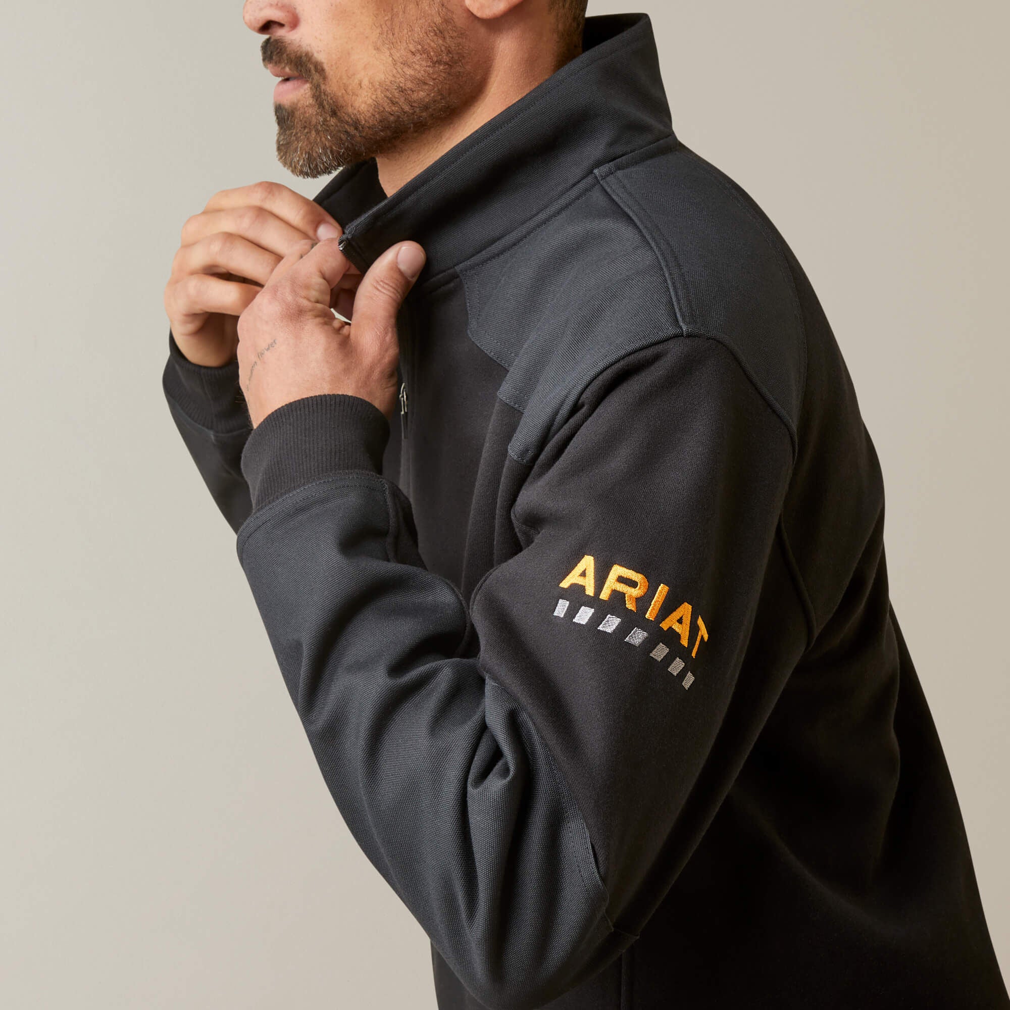 Ariat / Rebar Workman Duracanvas 1/4 Zip Sweatshirt