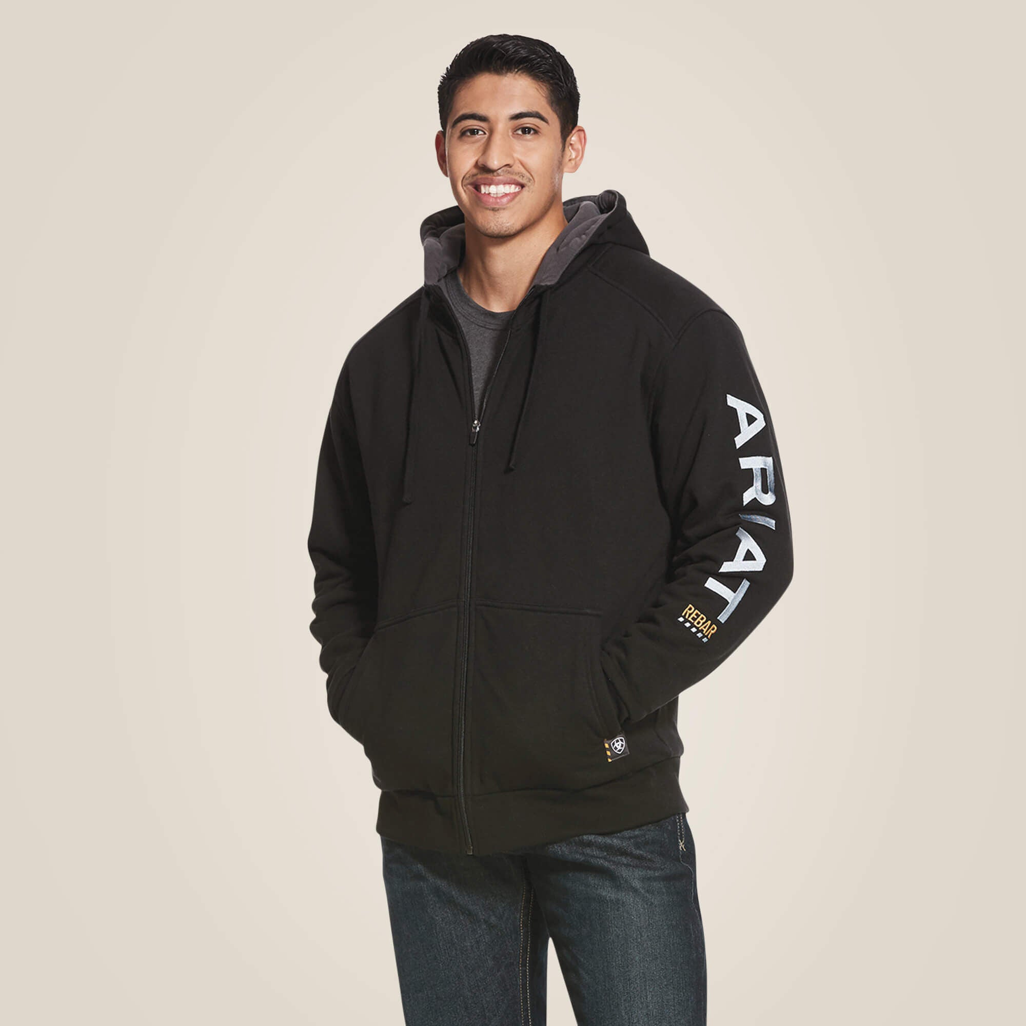 Ariat / Rebar All-Weather Full Zip Hoodie