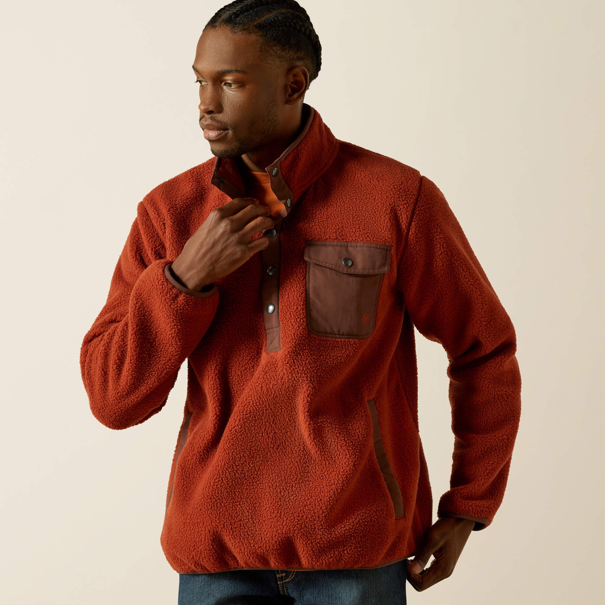 Ariat / Polar Bear Mock Sweater