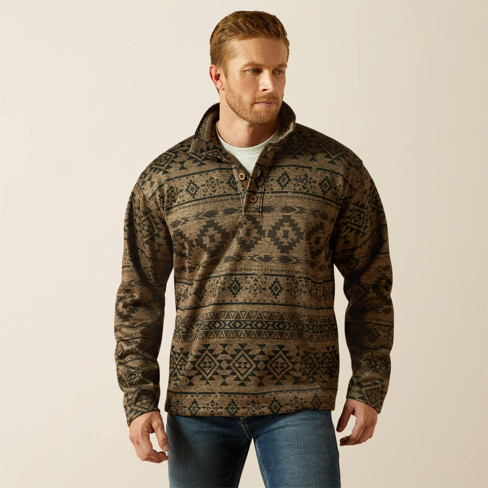 Ariat / Caldwell 1/4 Button Sweater
