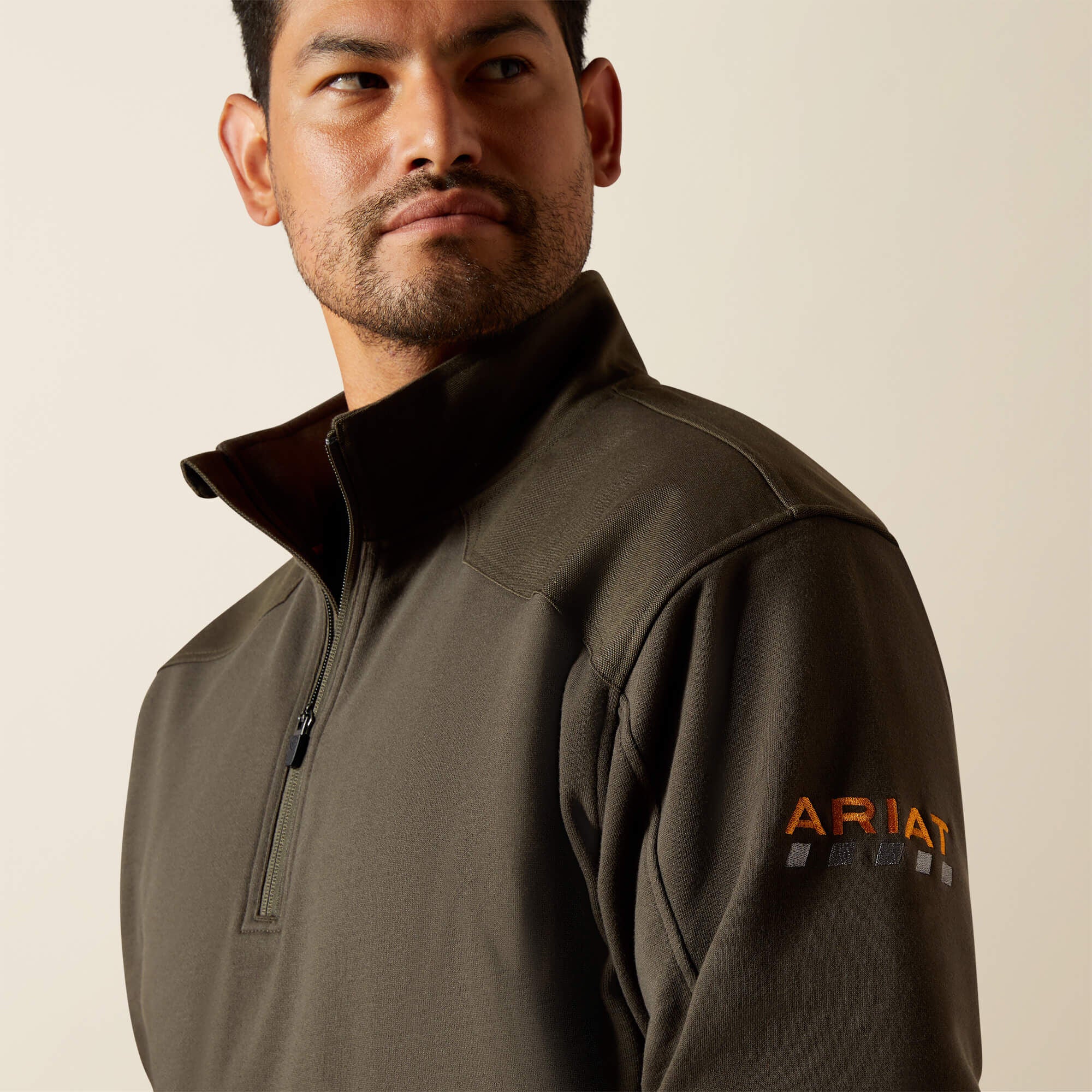 Ariat / Rebar Workman Duracanvas 1/4 Zip Sweatshirt