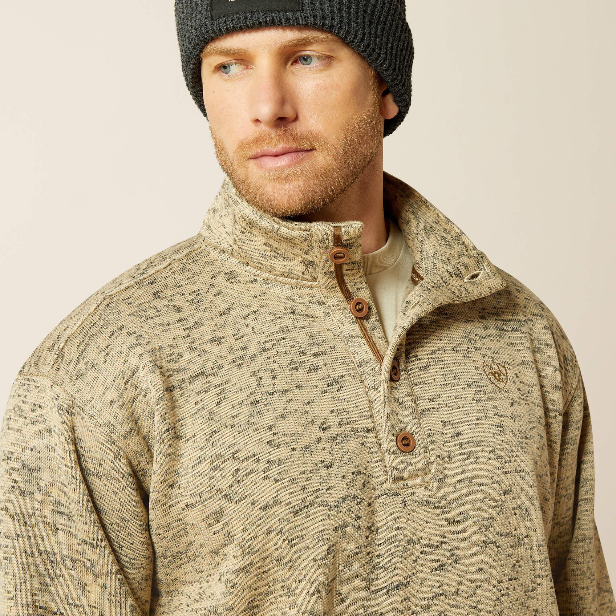 Ariat / Caldwell 1/4 Button Sweater