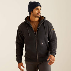 Ariat / Rebar All-Weather Sherpa-Lined Full Zip Hoodie