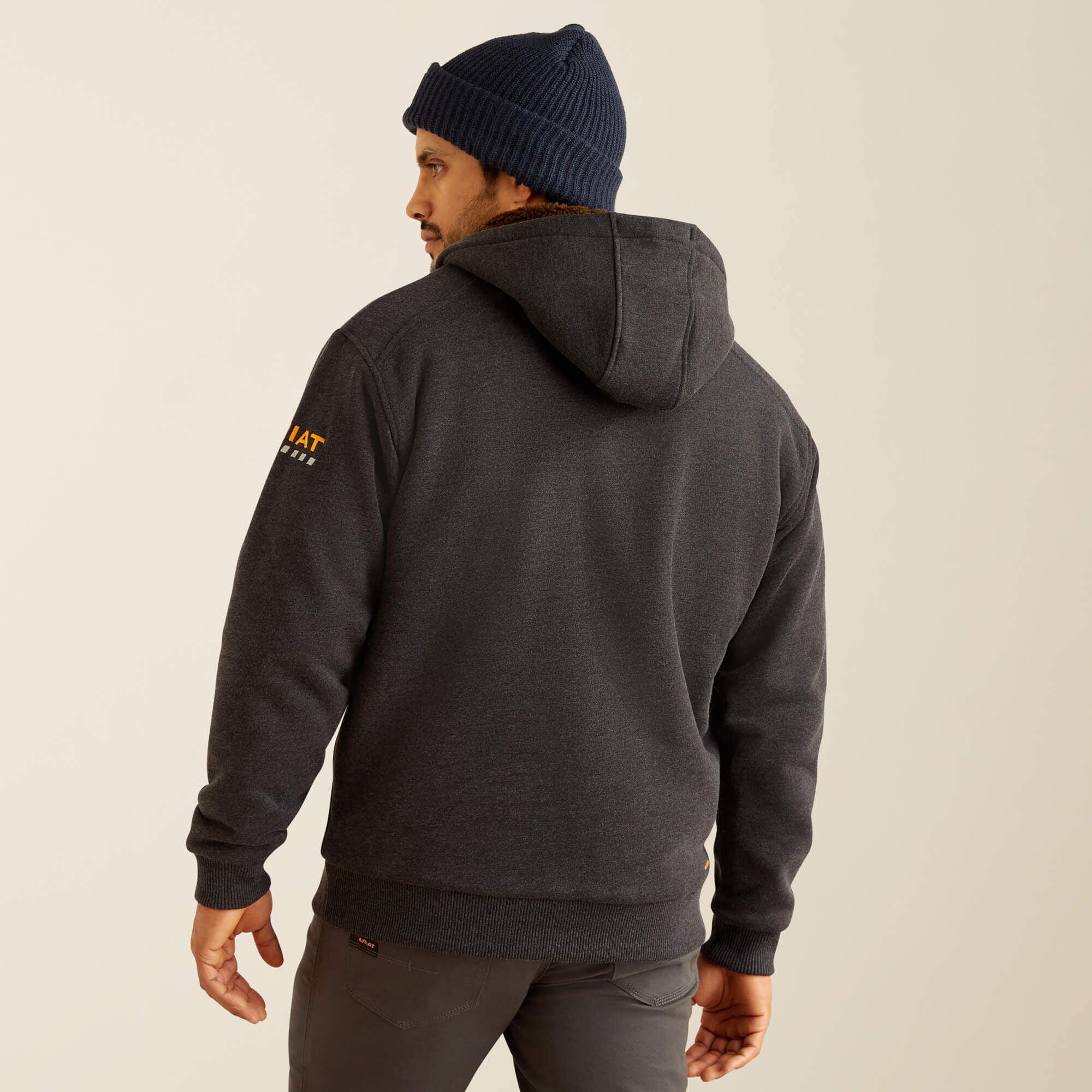 Ariat / Rebar All-Weather Sherpa-Lined Full Zip Hoodie