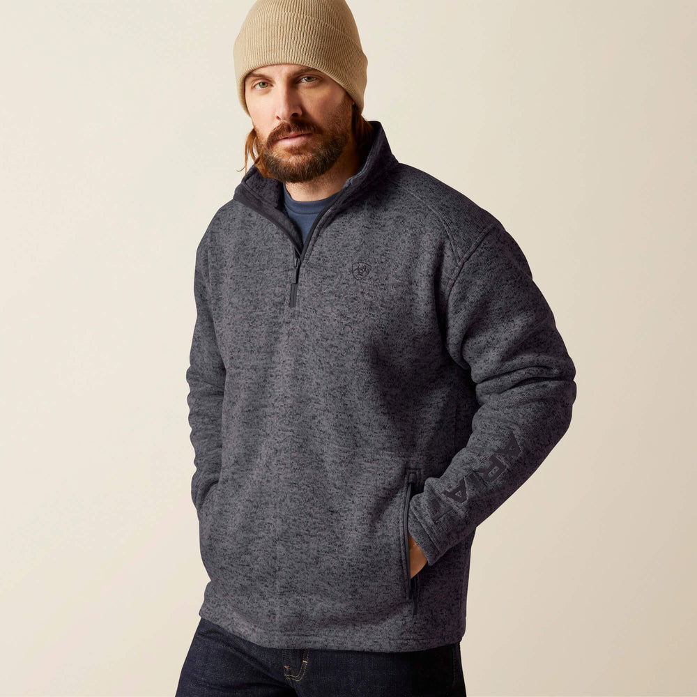 Ariat / Caldwell Logo 1/4 Zip Sweater