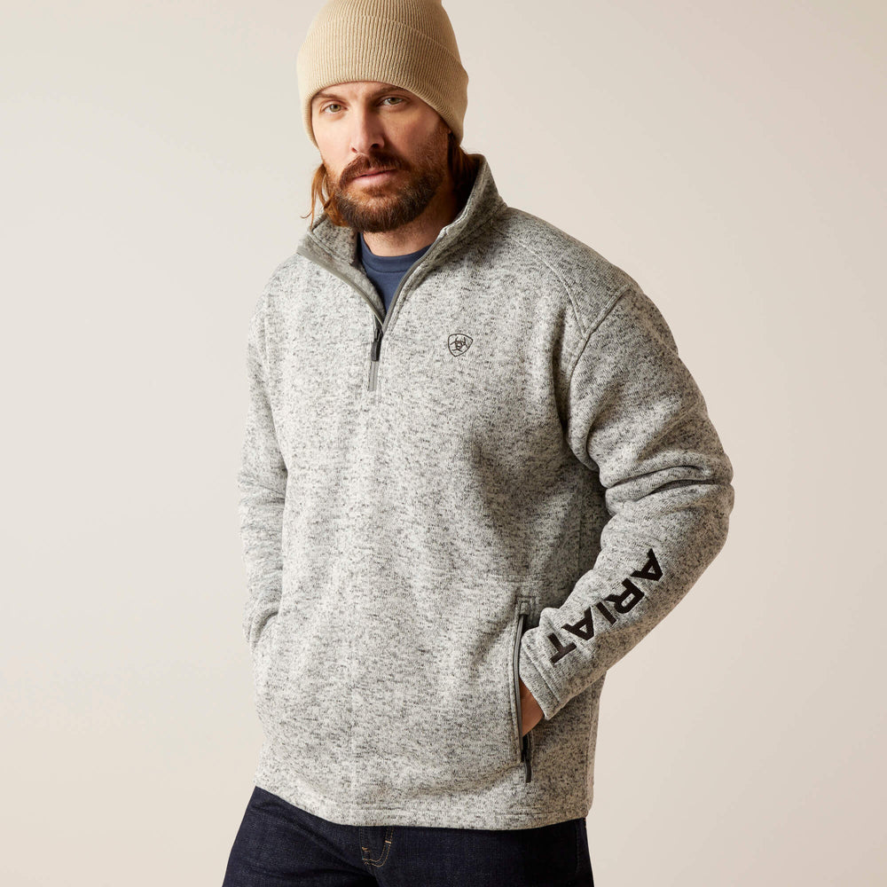 Ariat / Caldwell Logo 1/4 Zip Sweater