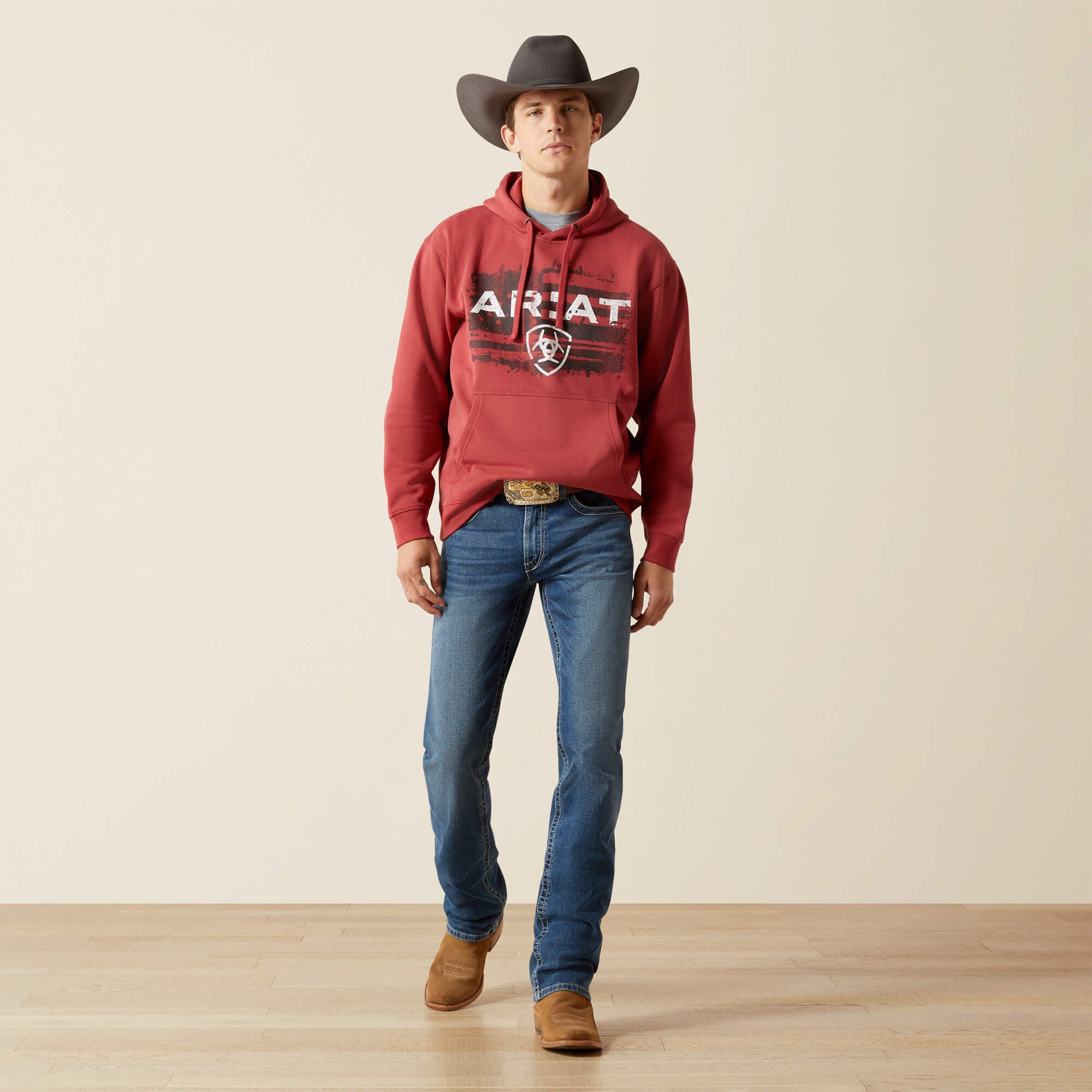 Ariat / Ariat Liquid Stamp Flag Hoodie