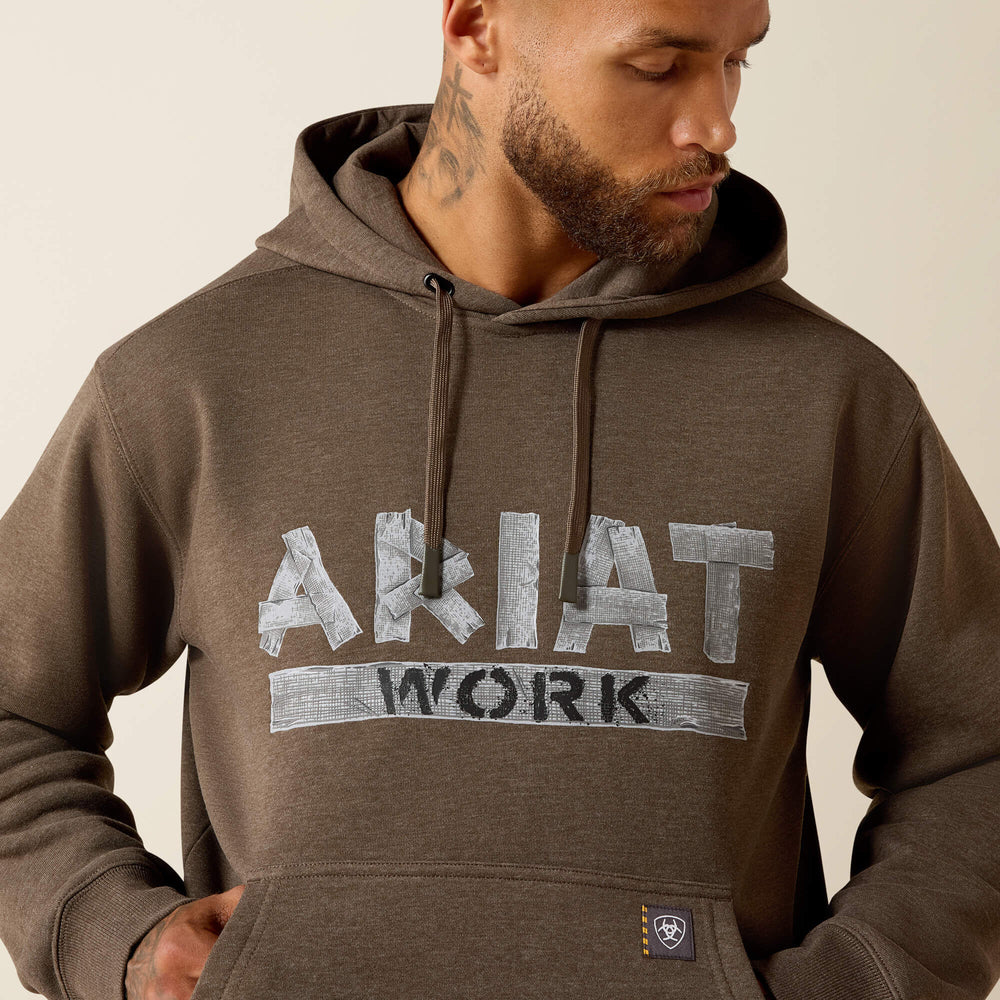 Ariat / Rebar Lightweight Duct Logo Hoodie