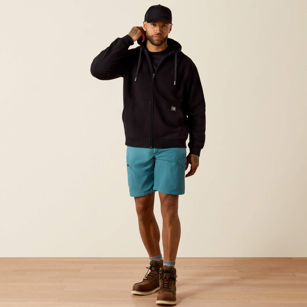 Ariat / Rebar Lightweight Label Full Zip Hoodie