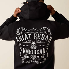 Ariat / Rebar Lightweight Label Full Zip Hoodie