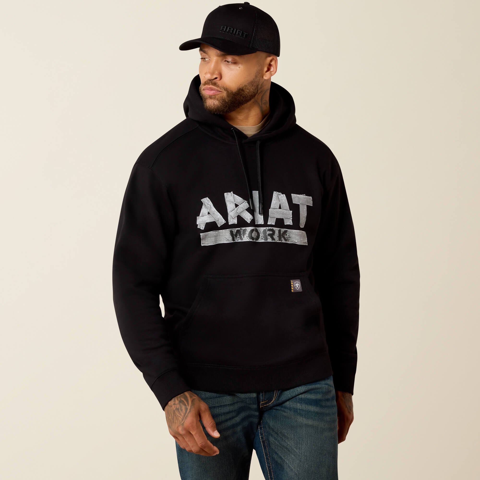 Ariat / Rebar Lightweight Duct Logo Hoodie