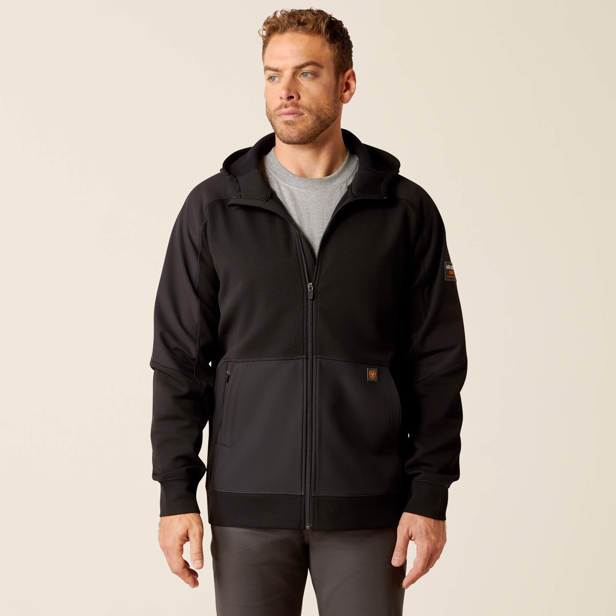 Ariat / Rebar WorkTek Reinforced Full Zip Hoodie