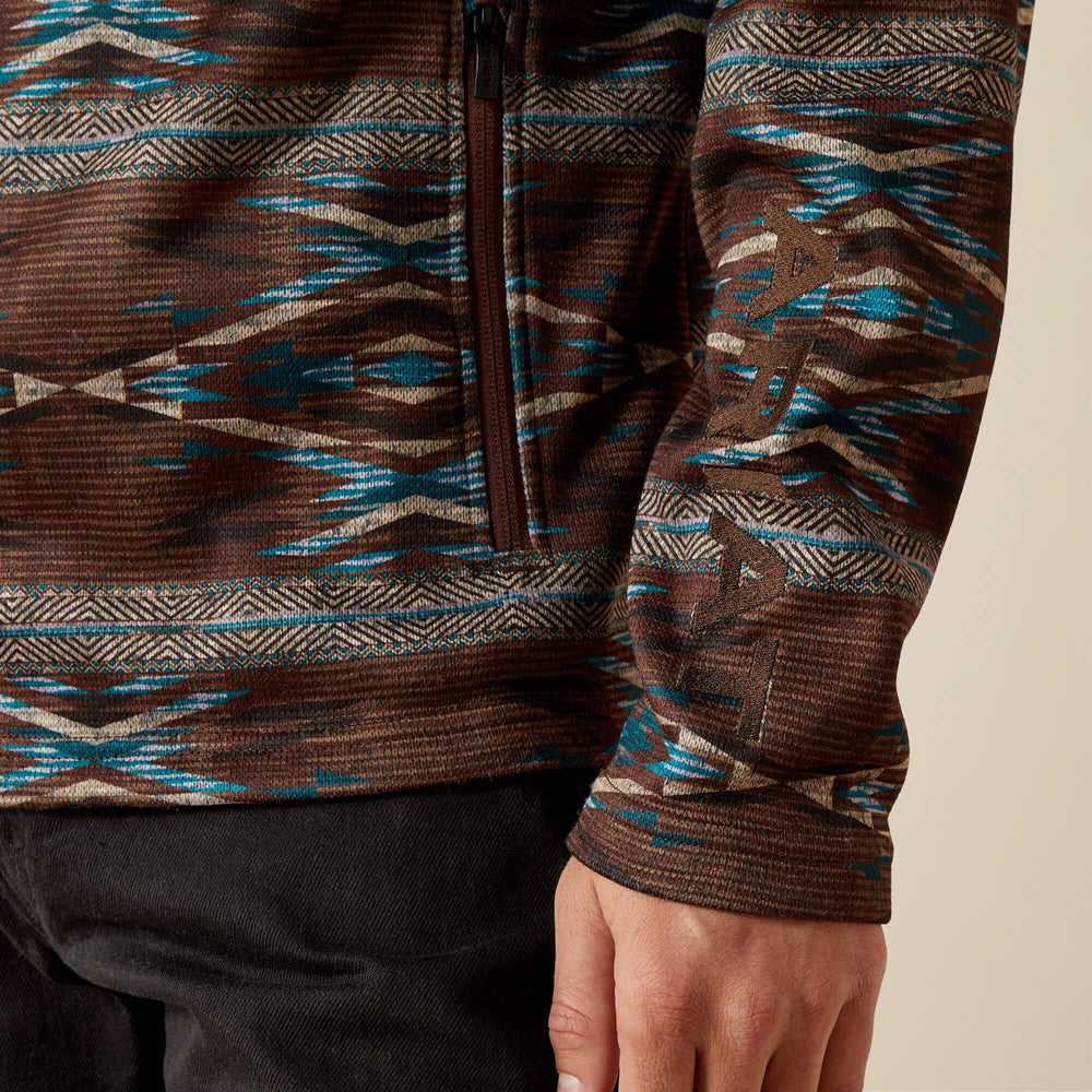 Ariat / Caldwell Logo 1/4 Zip Sweater