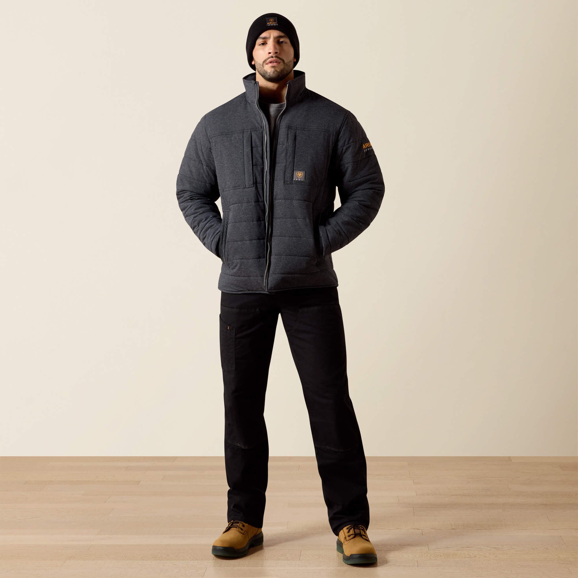 Ariat / Rebar Valiant Stretch Canvas Water Resistant Insulated Jacket