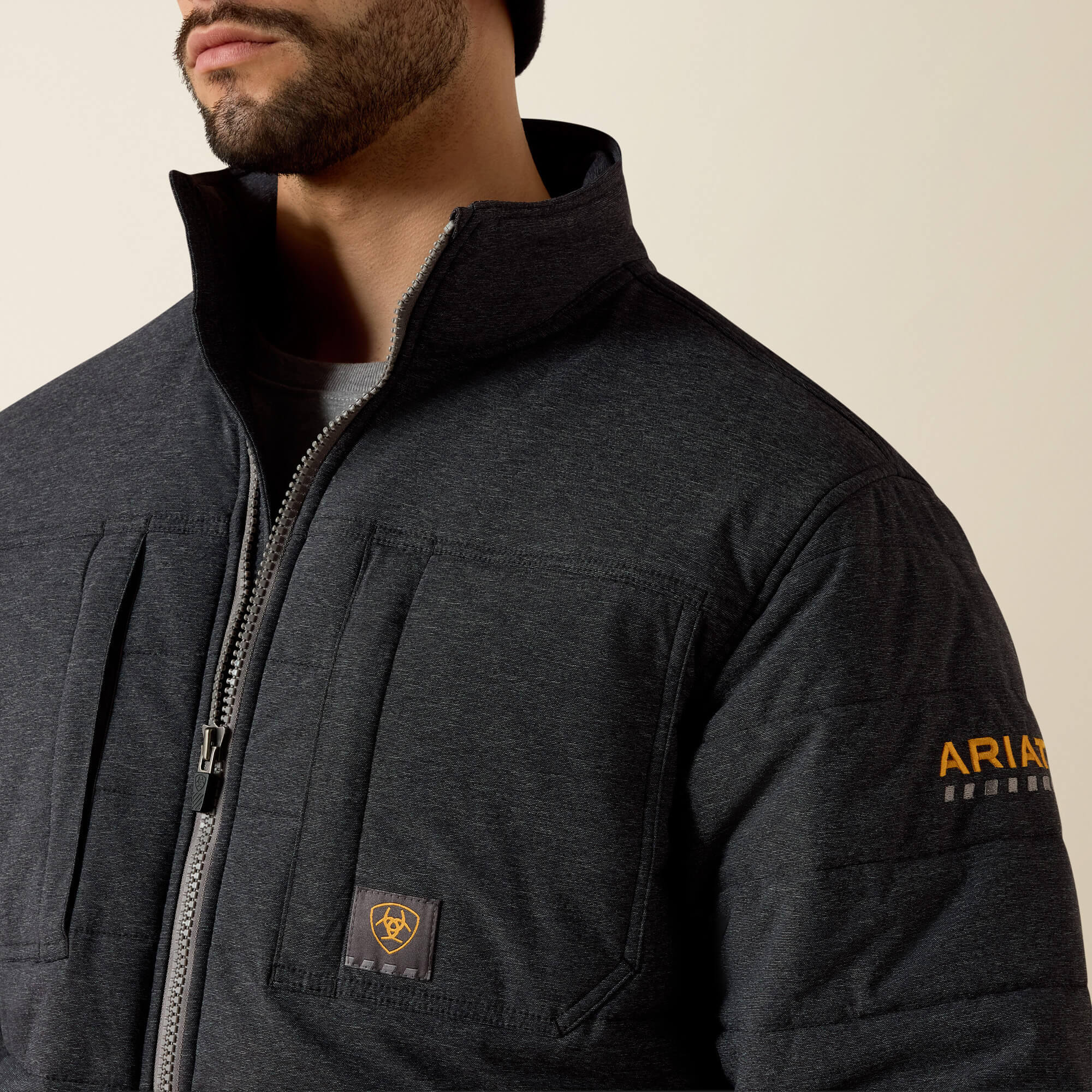 Ariat / Rebar Valiant Stretch Canvas Water Resistant Insulated Jacket