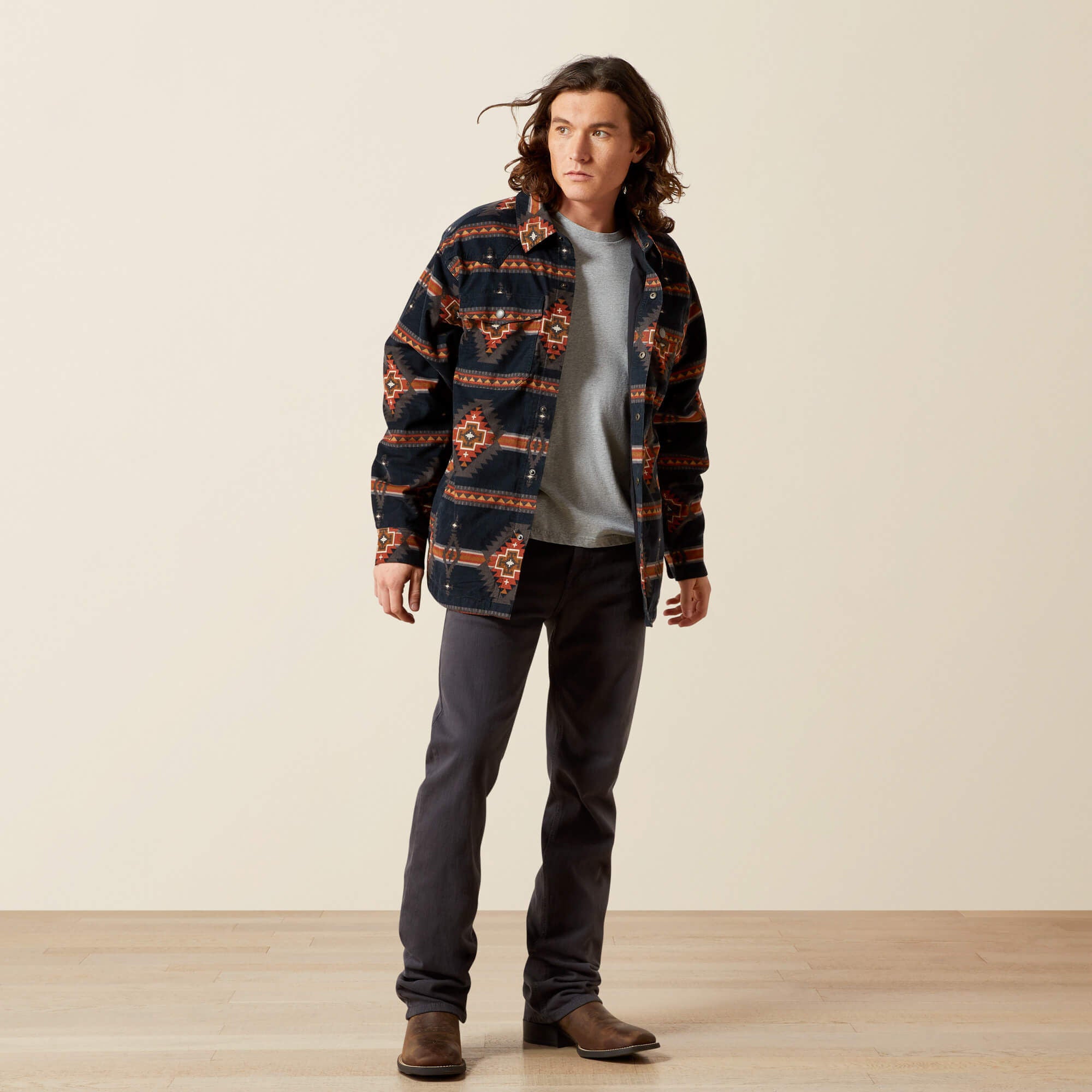 Ariat / Hensley Corduroy Retro Shirt Jacket