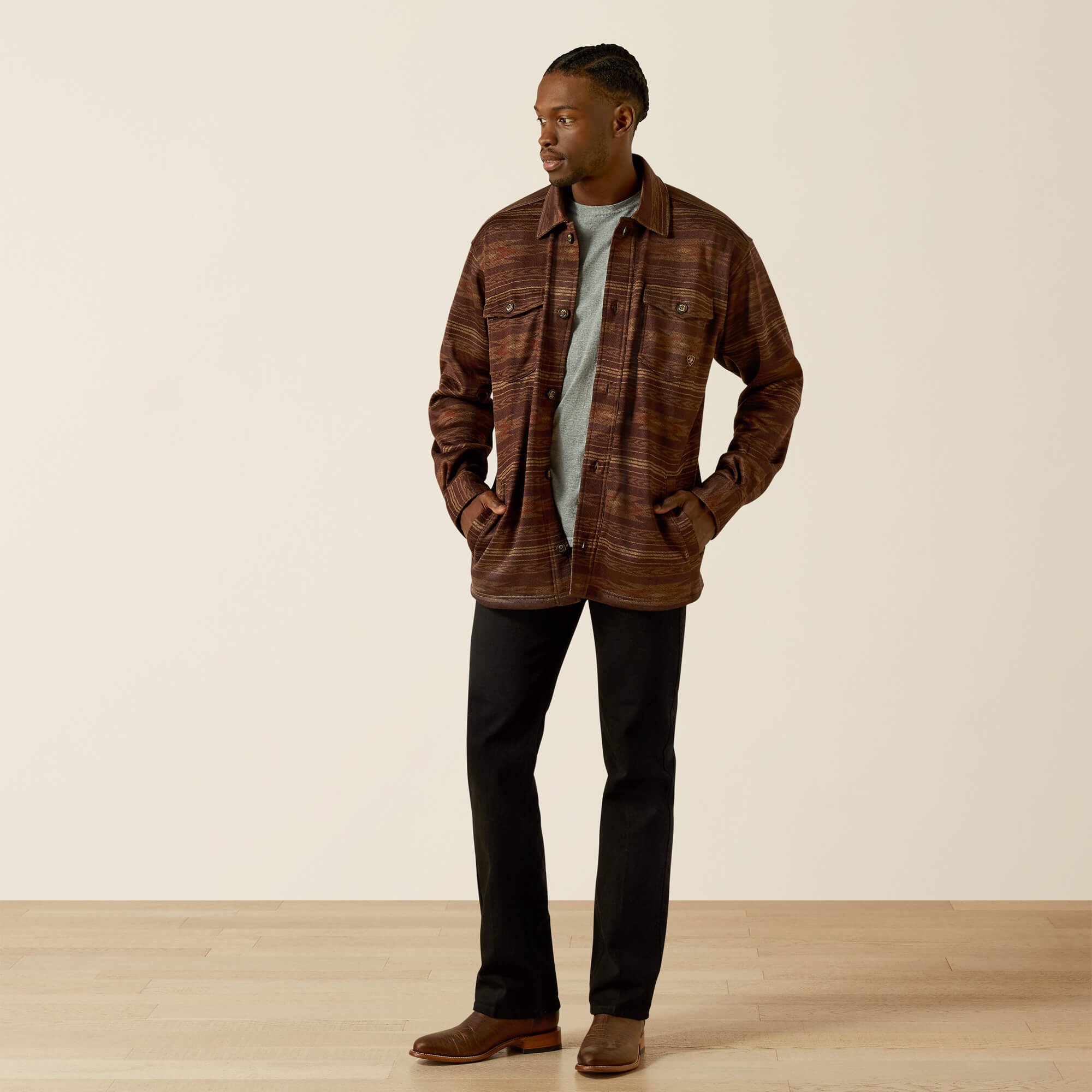 Ariat / Caldwell Printed Shirt Jacket