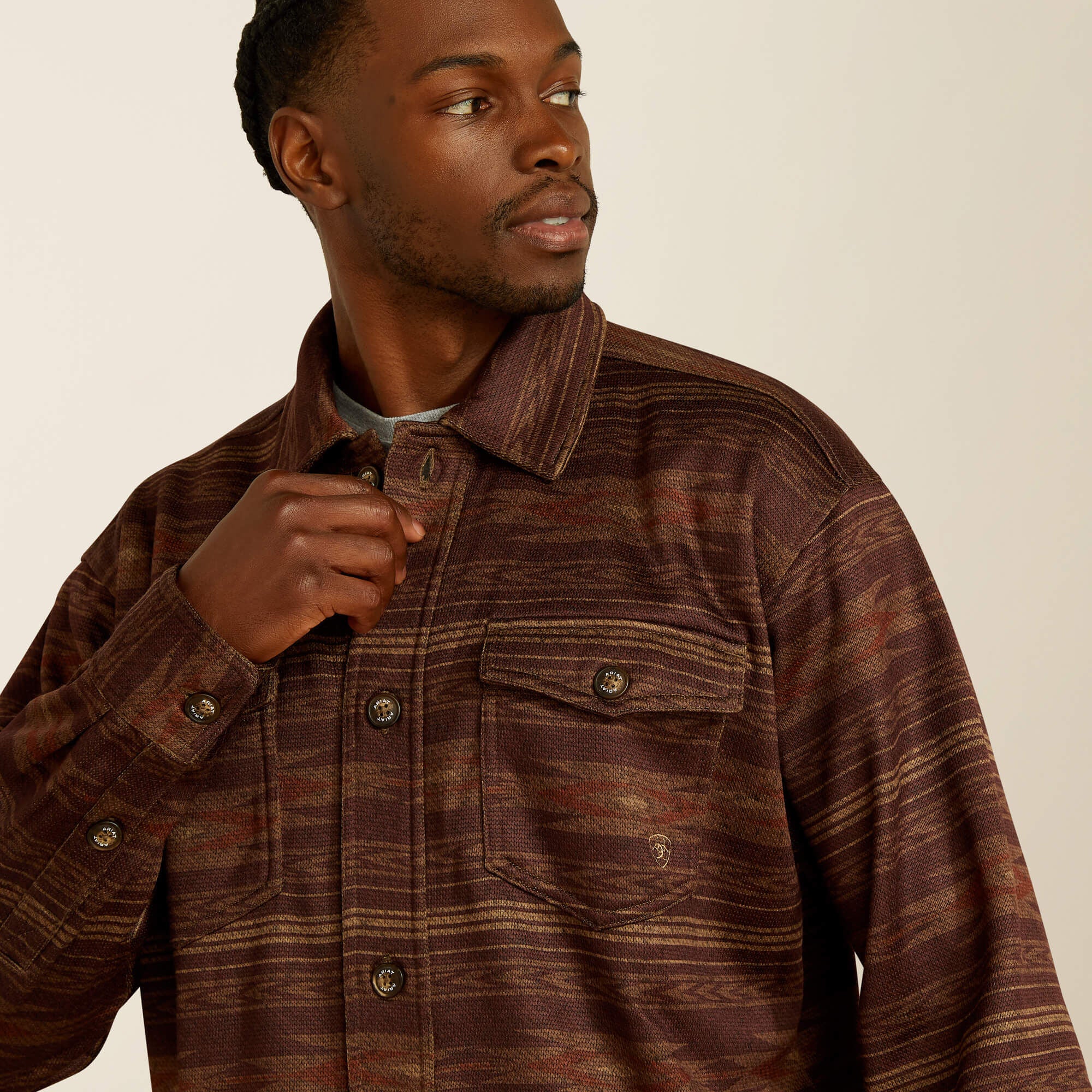 Ariat / Caldwell Printed Shirt Jacket