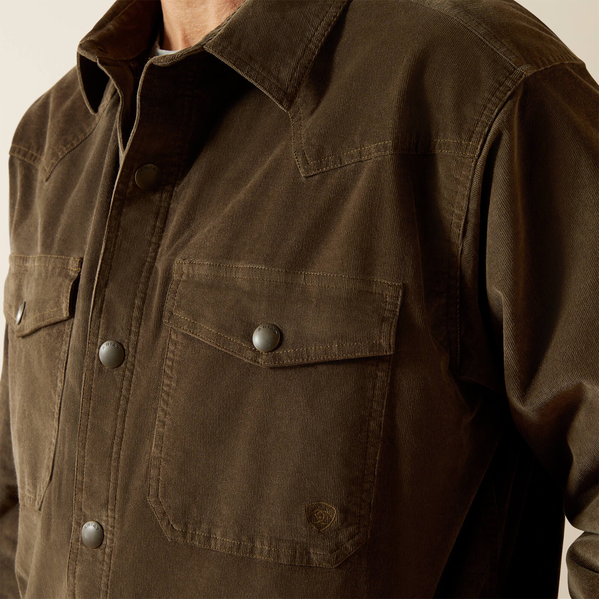 Ariat / Retro Corduroy Shirt Jacket