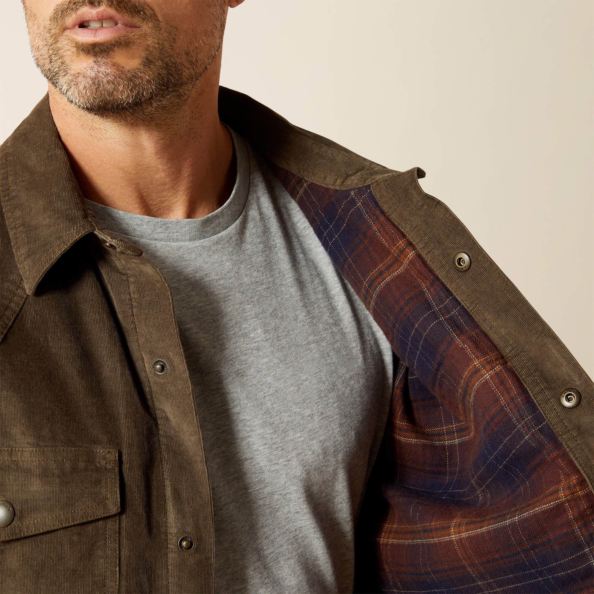 Ariat / Retro Corduroy Shirt Jacket