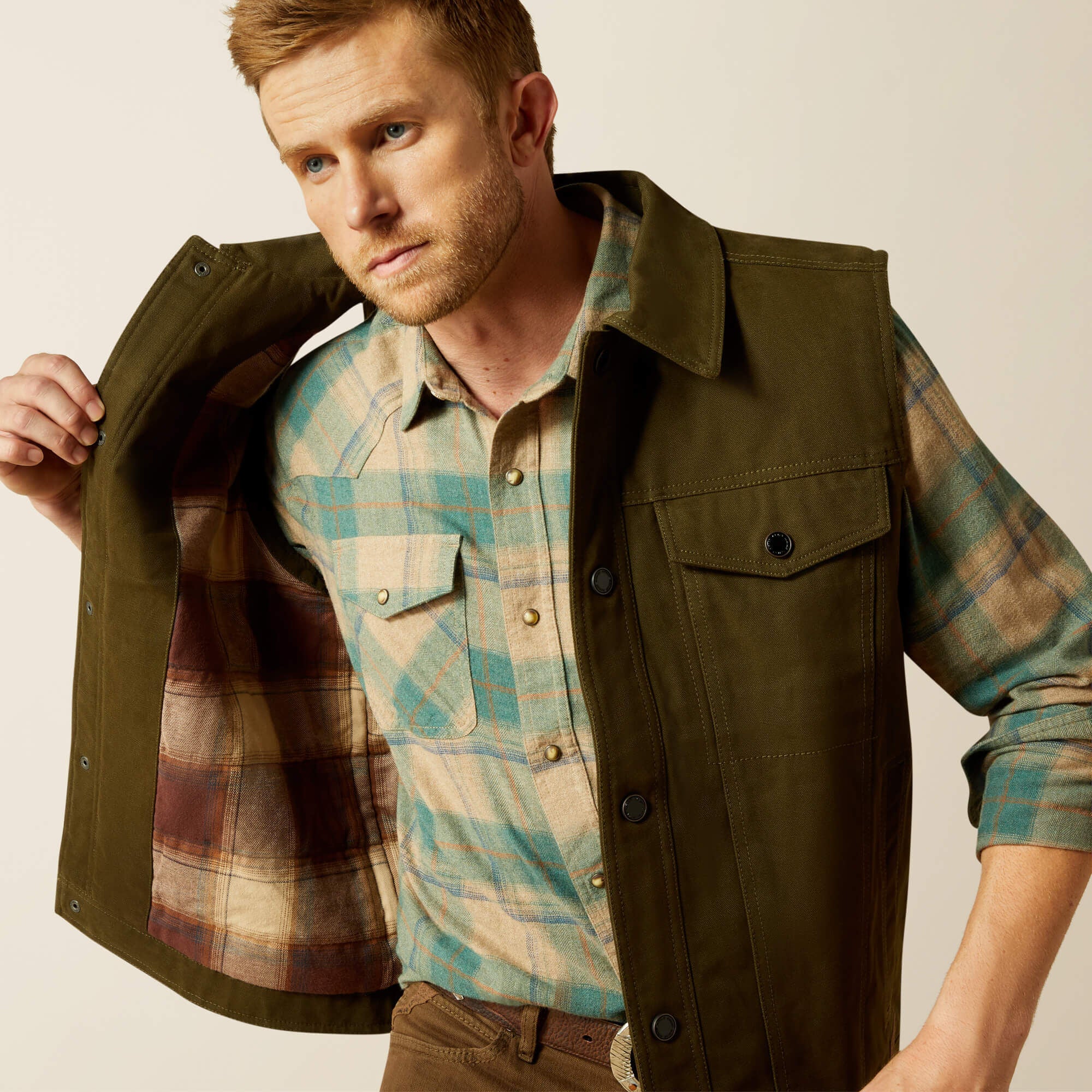 Ariat / Canvas Rancher Vest