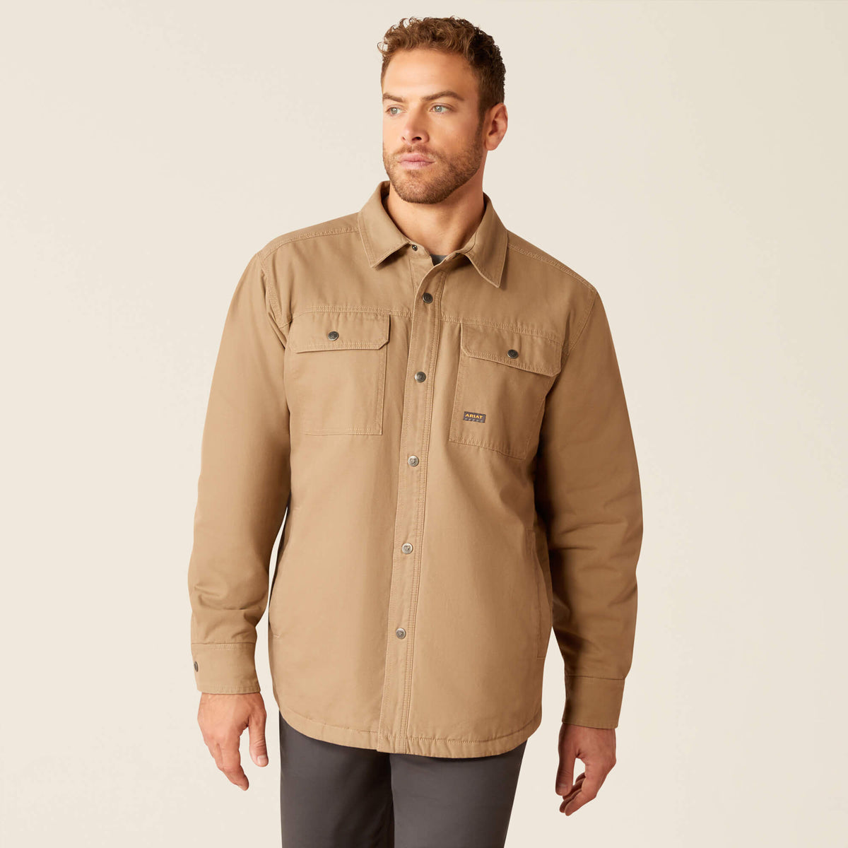 Ariat / Rebar Canvas Shirt Jacket