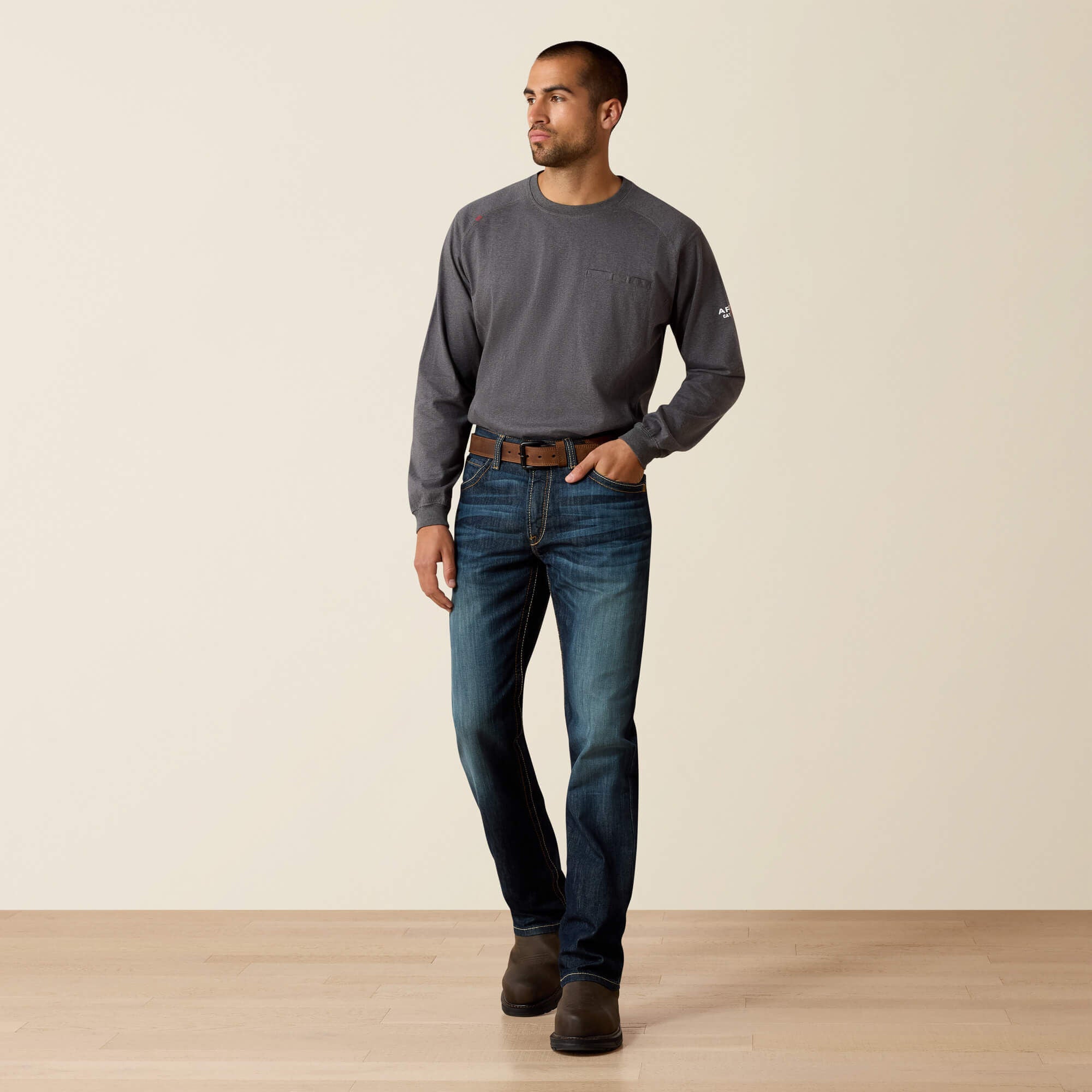 Ariat / FR M4 Relaxed Stretch DuraLight Basic Boot Cut Jean