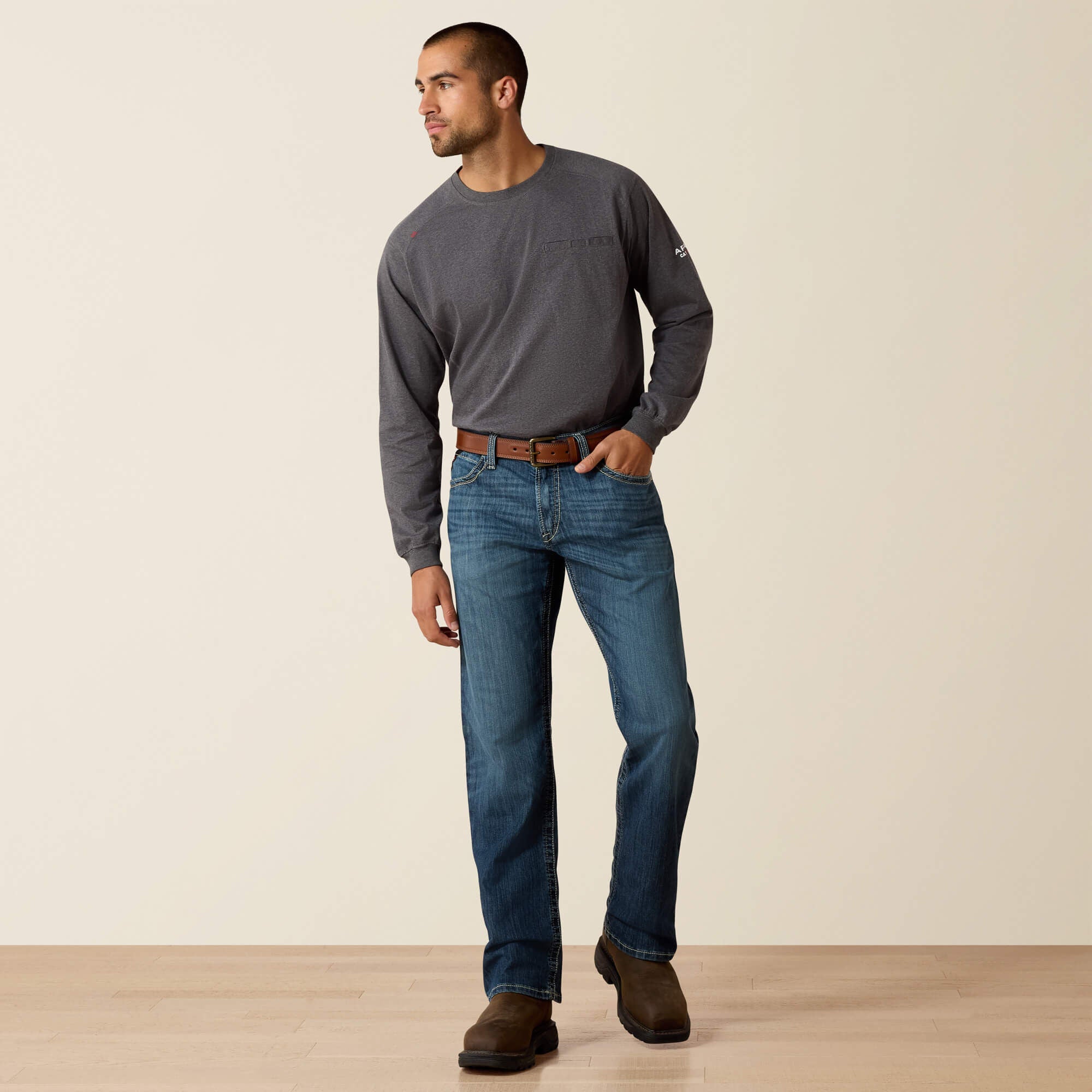 Ariat / FR M4 Relaxed Stretch DuraLight Boundary Boot Cut Jean