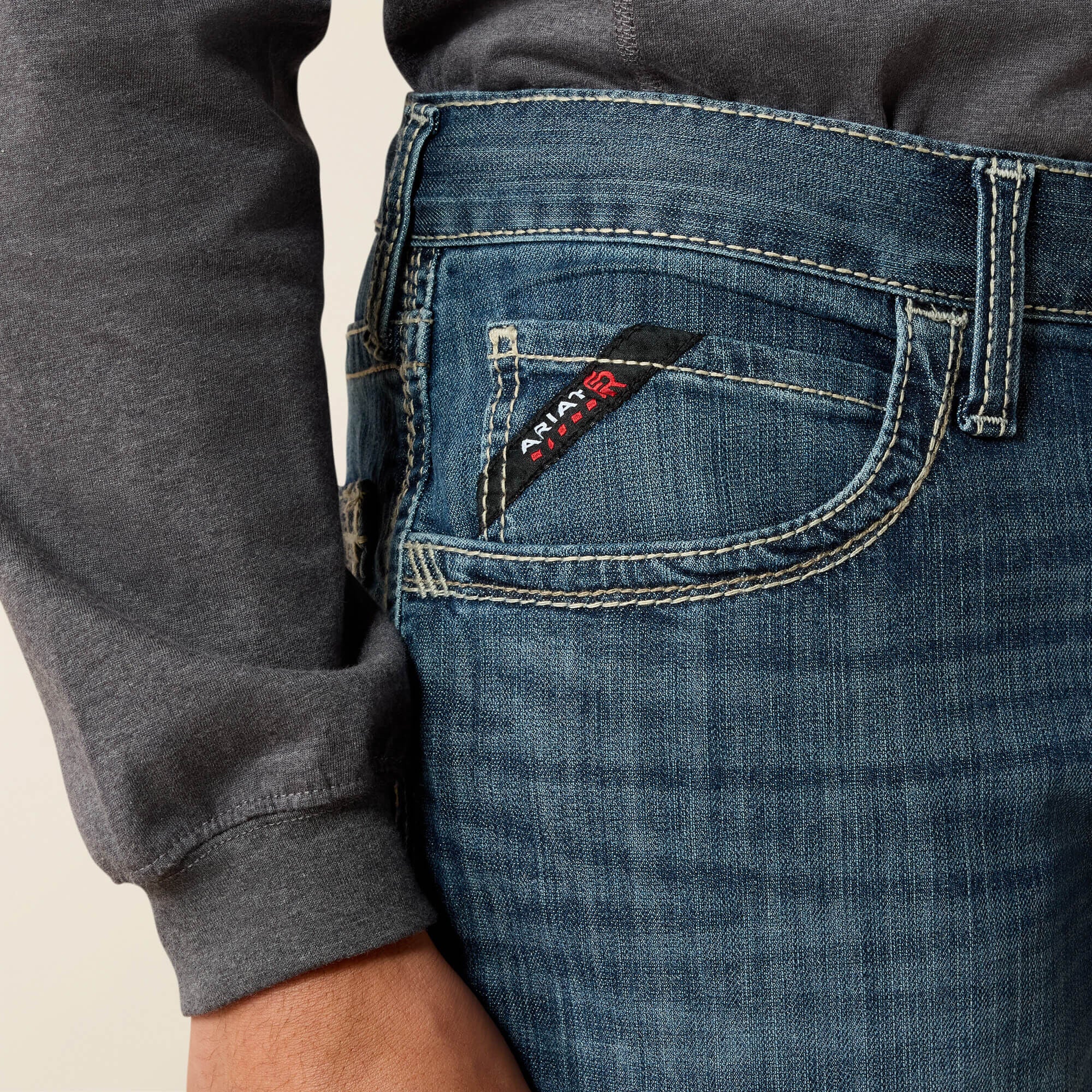 Ariat / FR M4 Relaxed Stretch DuraLight Boundary Boot Cut Jean