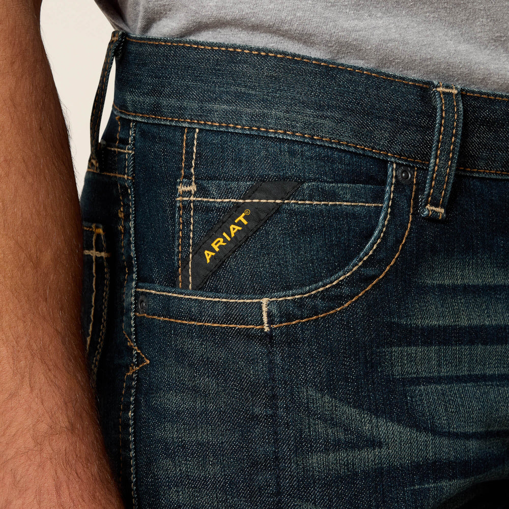 Ariat / Rebar M4 Relaxed DuraStretch Edge Stackable Straight Leg Jean