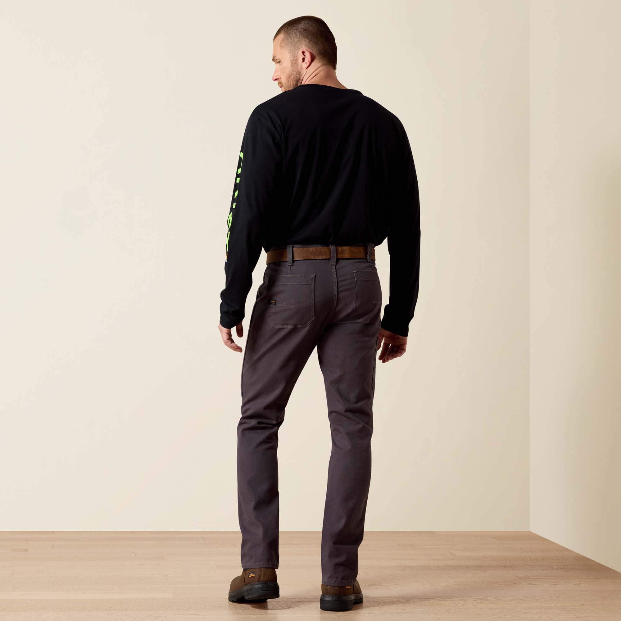 Ariat / Rebar M4 Low Rise DuraStretch Made Tough Double Front Stackable Straight Leg Pant