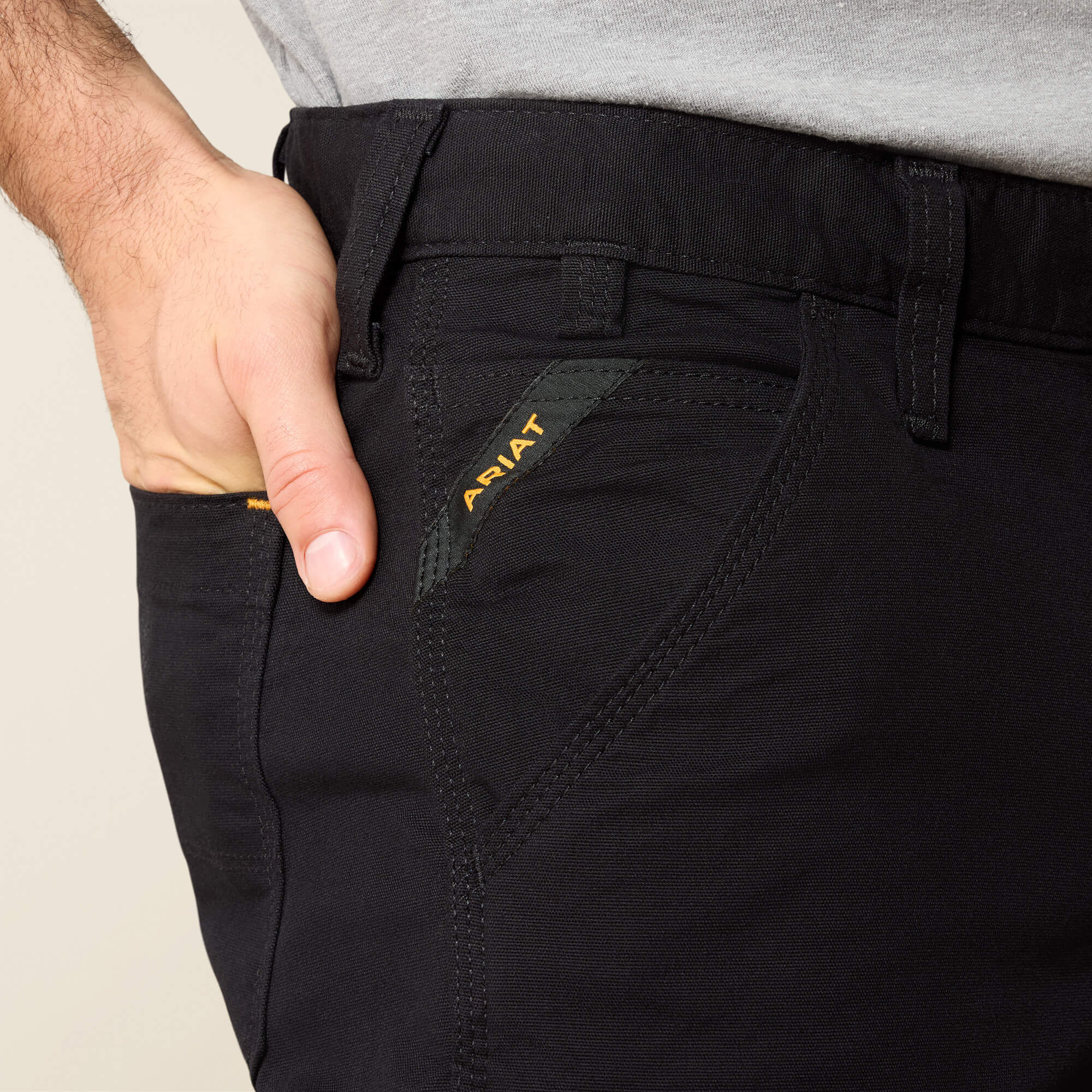 Ariat / Rebar M4 Low Rise DuraStretch Made Tough Double Front Stackable Straight Leg Pant