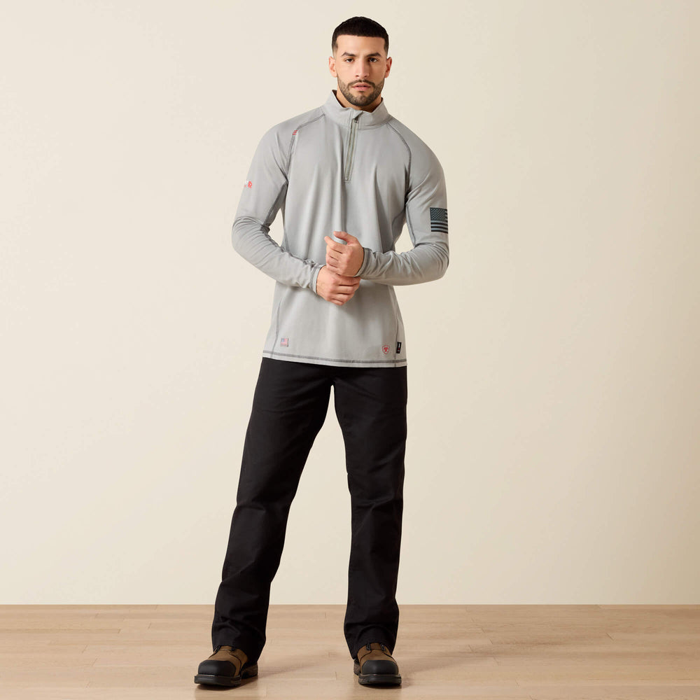 Ariat / FR Combat Stretch Patriot 1/4 Zip Work Shirt