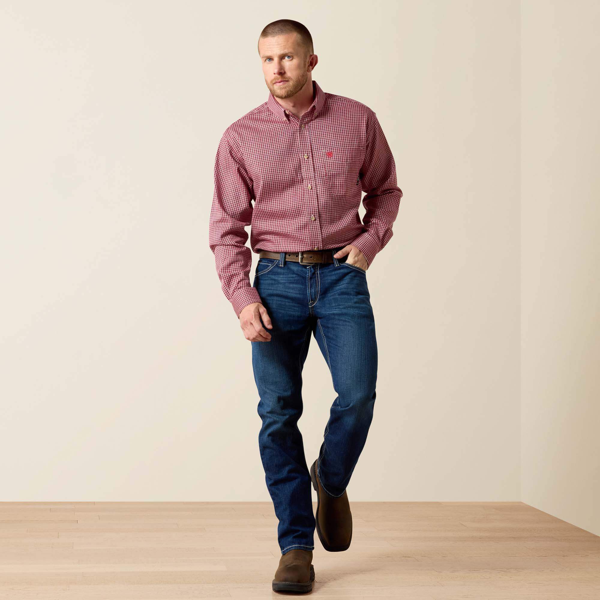 Ariat / FR M4 Relaxed DuraStretch Lineup Stackable Straight Leg Jean