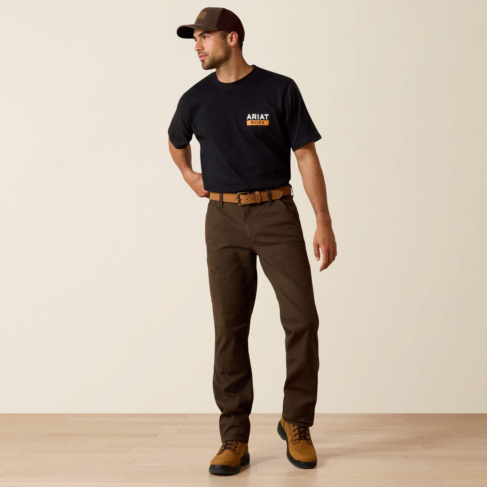 Ariat / Rebar M4 Low Rise DuraStretch Made Tough Double Front Stackable Straight Leg Pant
