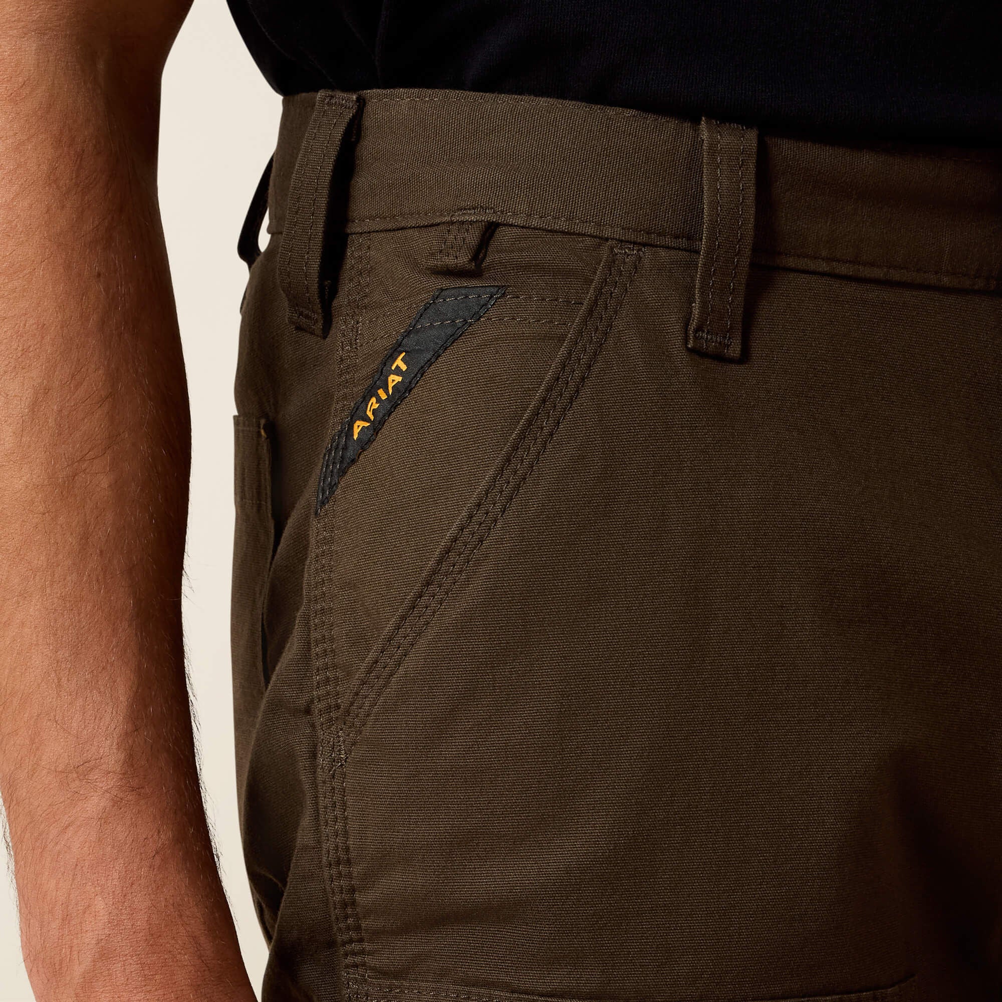 Ariat / Rebar M4 Low Rise DuraStretch Made Tough Double Front Stackable Straight Leg Pant