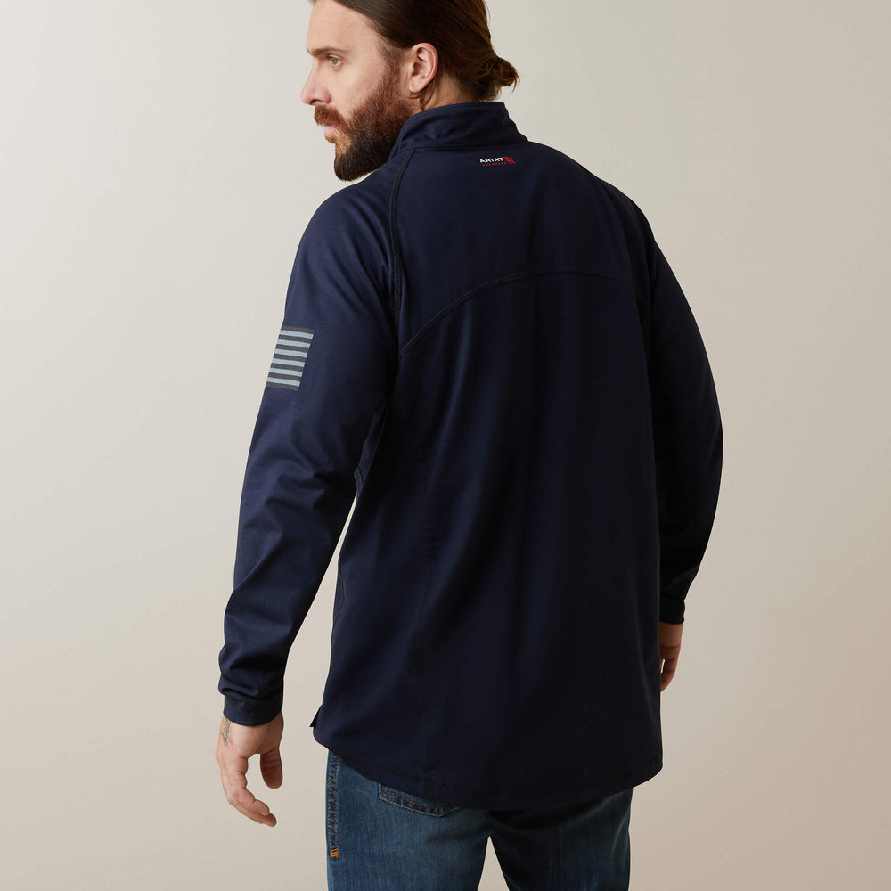 Ariat / FR Combat Stretch Patriot 1/4 Zip Work Shirt